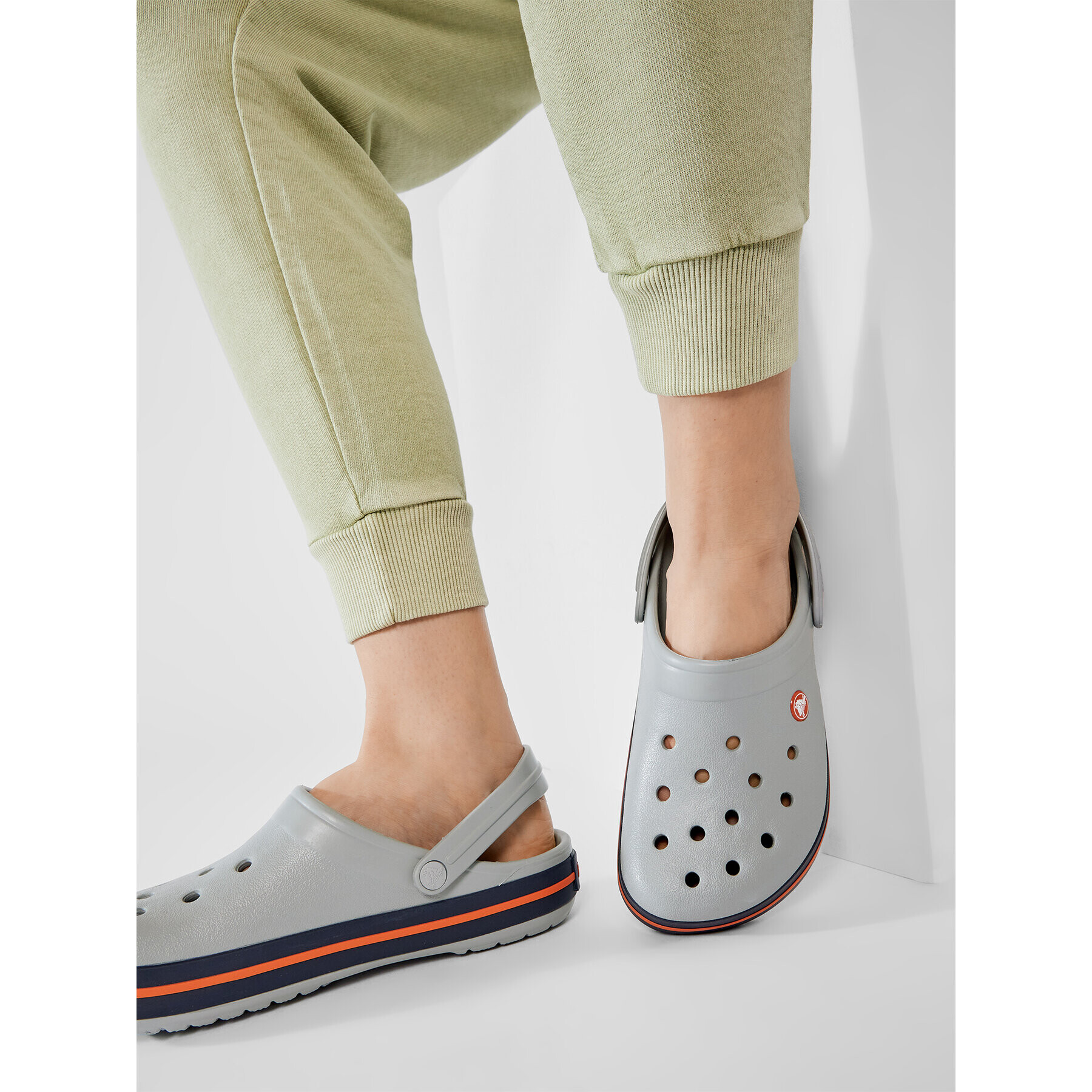 Crocs Чехли Crocband 11016 Сив - Pepit.bg