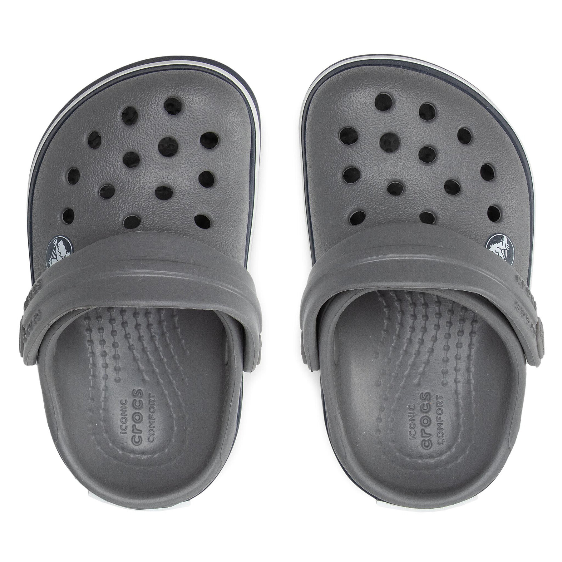 Crocs Чехли Crocband Clog K 204537 Сив - Pepit.bg