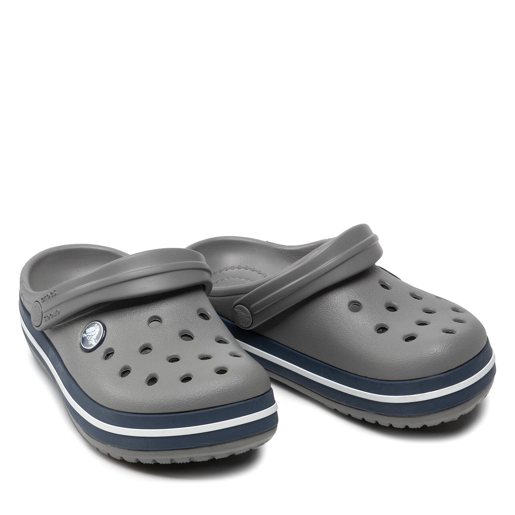 Crocs Чехли Crocband Clog K 207006 Сив - Pepit.bg