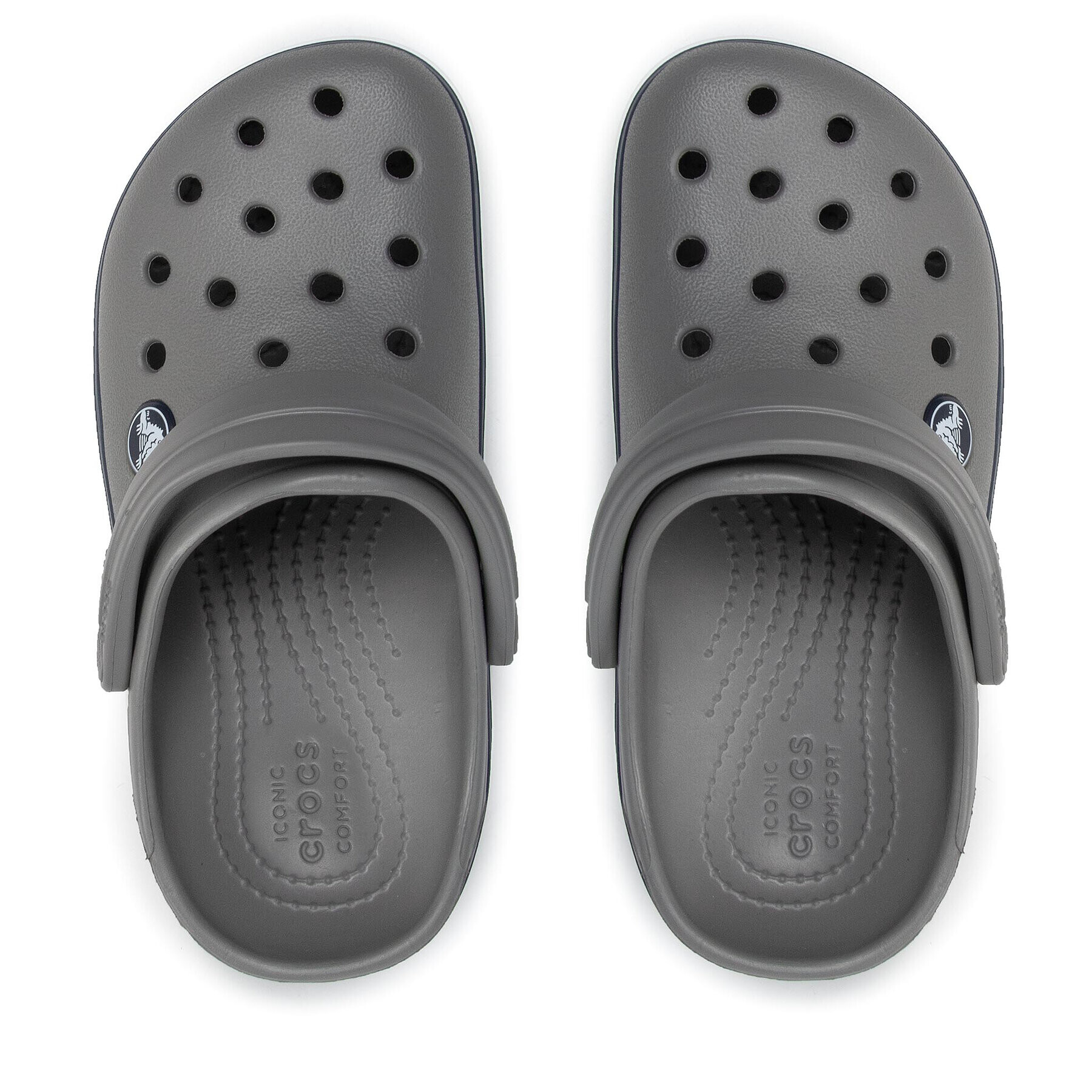 Crocs Чехли Crocband Clog K 207006 Сив - Pepit.bg