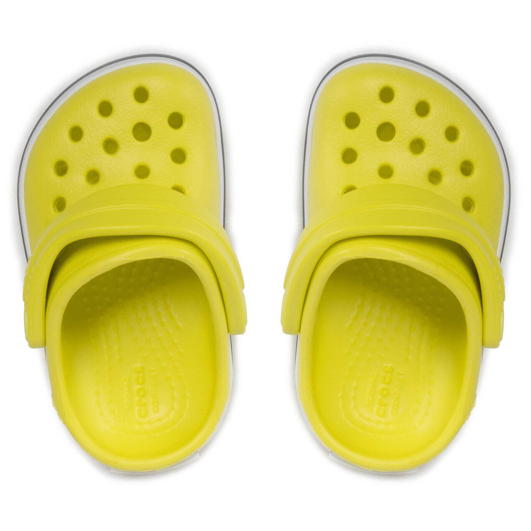 Crocs Чехли Crocband Clog T 207005-725 Жълт - Pepit.bg