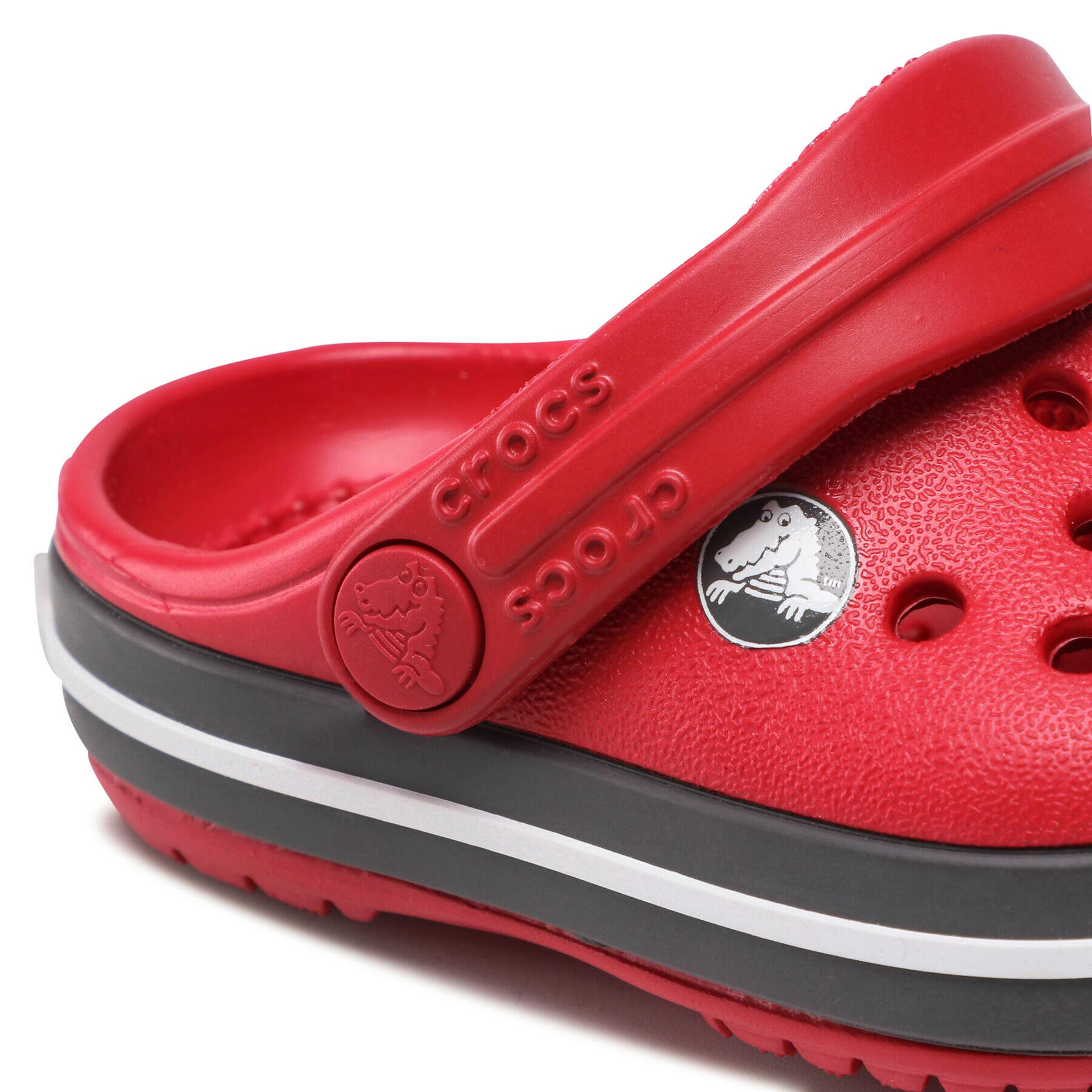 Crocs Чехли Crocband Clog T 207005 Червен - Pepit.bg