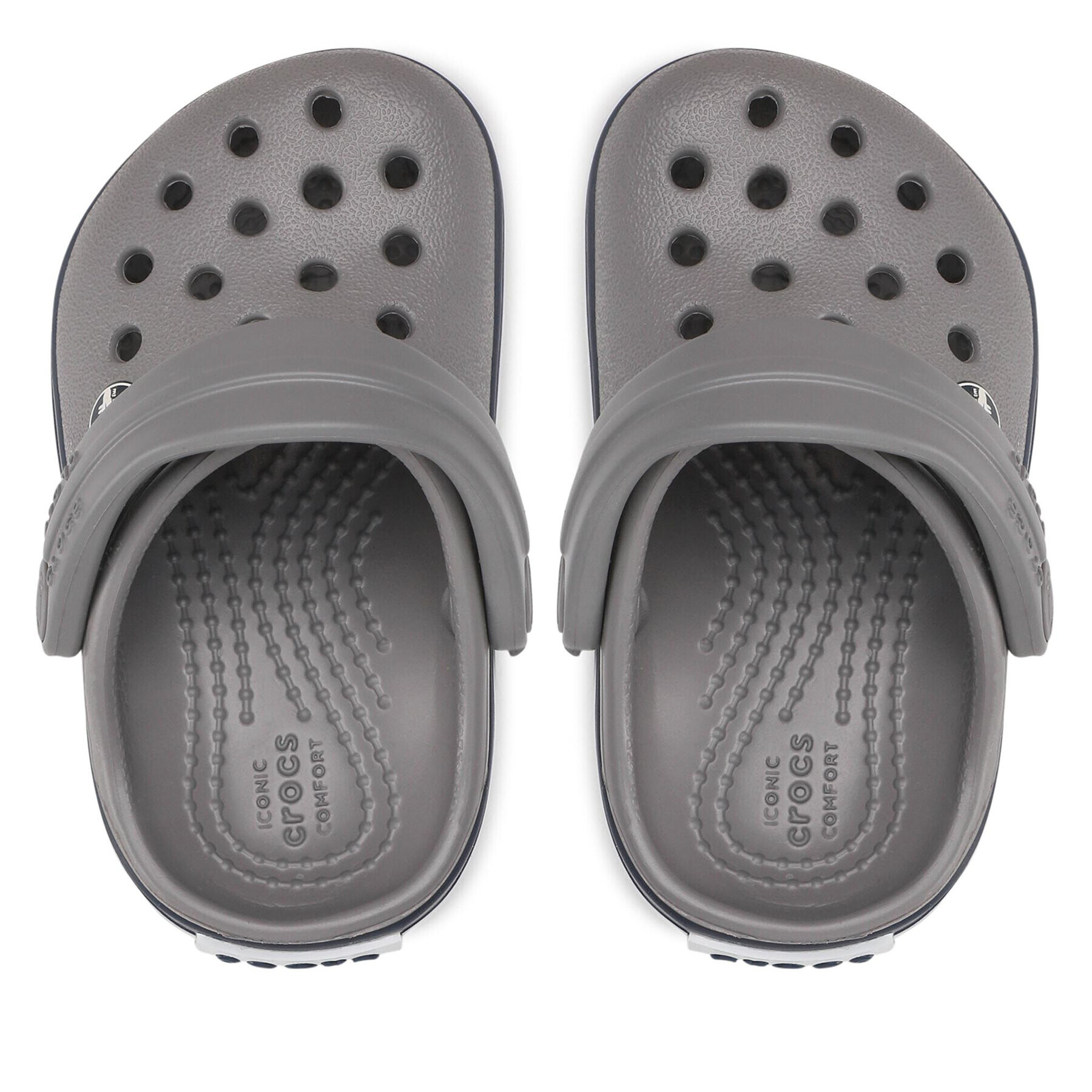 Crocs Чехли Crocband Clog T 207005 Сив - Pepit.bg