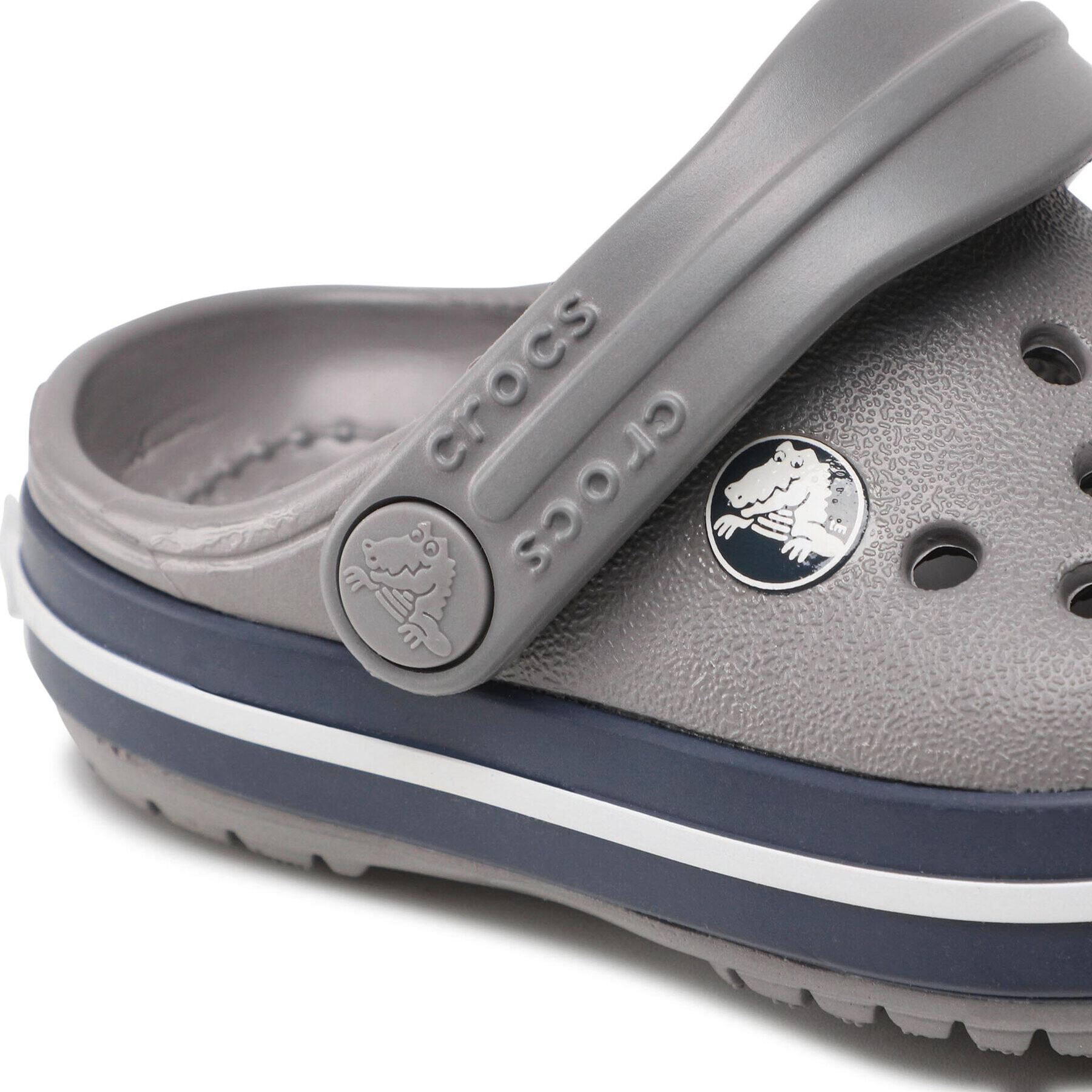 Crocs Чехли Crocband Clog T 207005 Сив - Pepit.bg