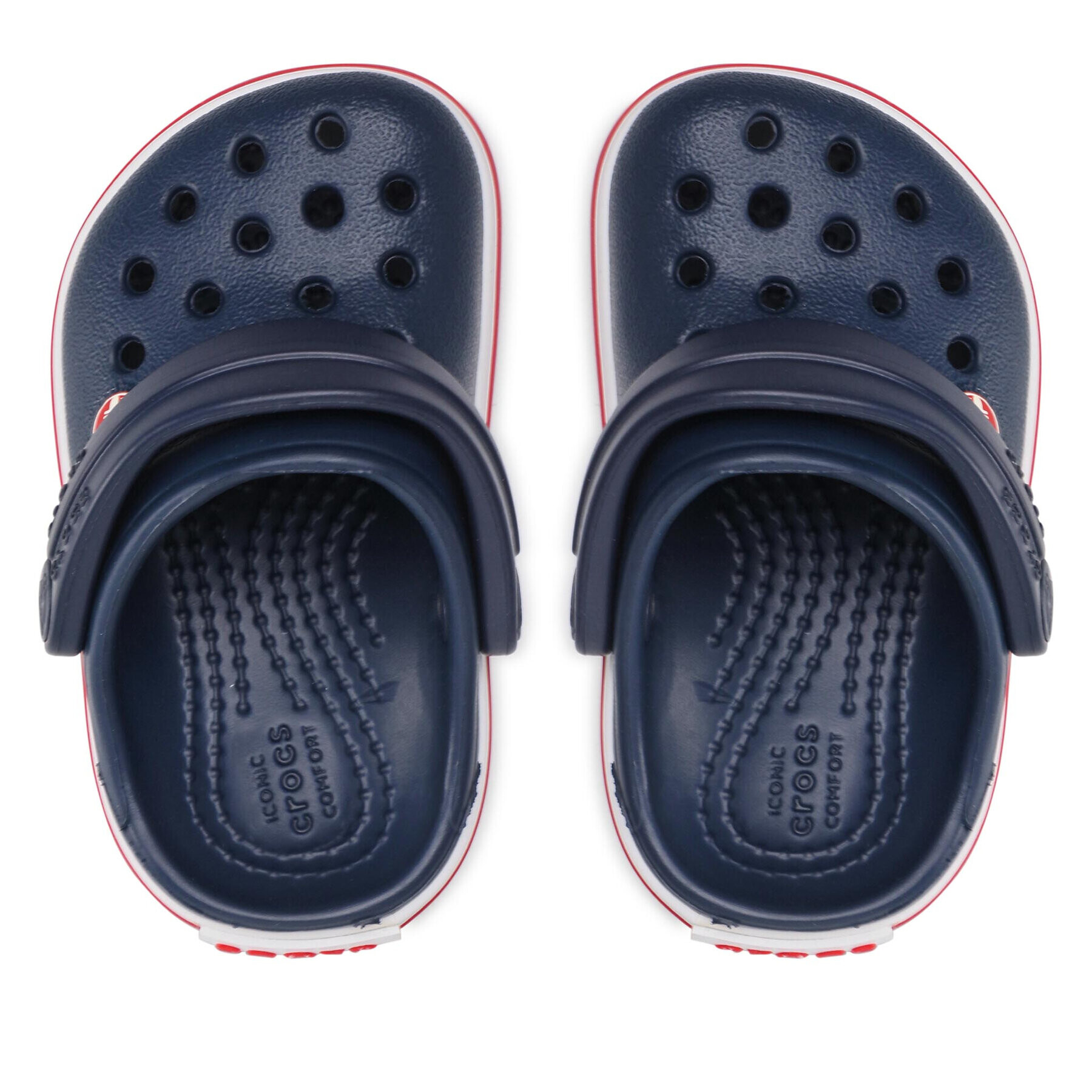 Crocs Чехли Crocband Clog T 207005 Тъмносин - Pepit.bg