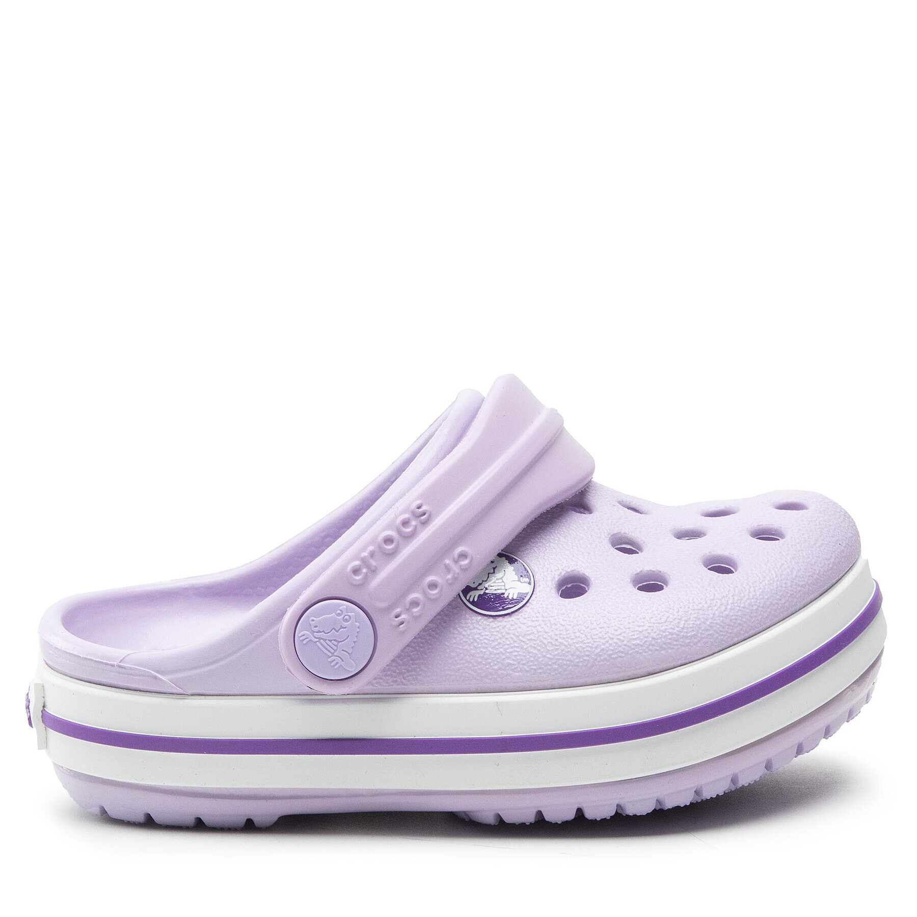 Crocs Чехли Crocband Clog T 207005 Виолетов - Pepit.bg