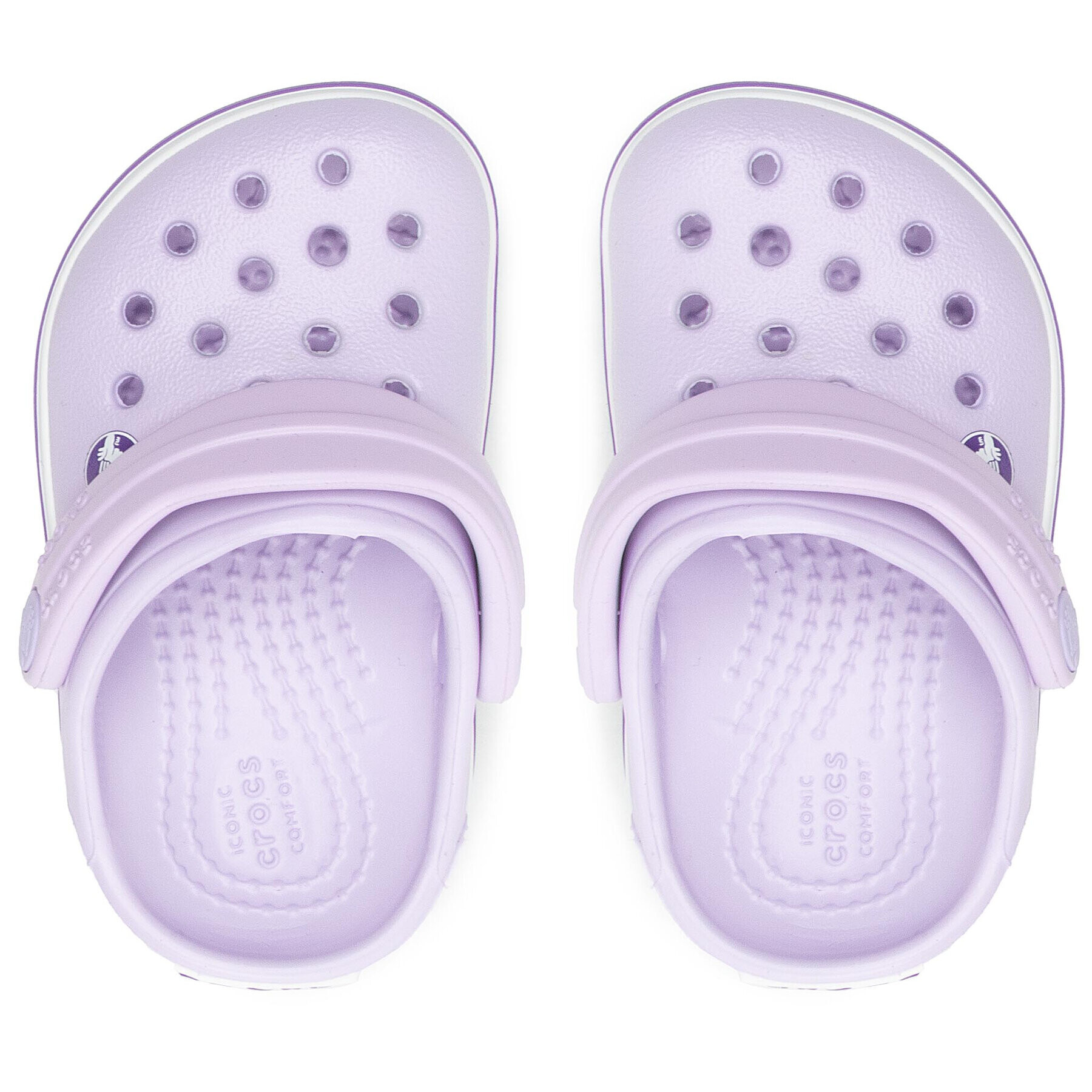 Crocs Чехли Crocband Clog T 207005 Виолетов - Pepit.bg