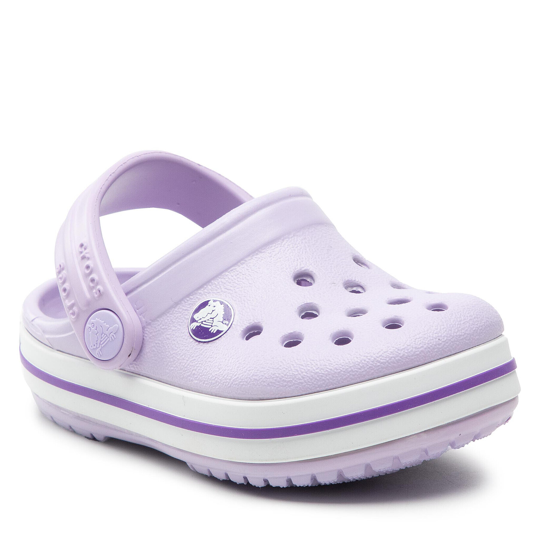 Crocs Чехли Crocband Clog T 207005 Виолетов - Pepit.bg