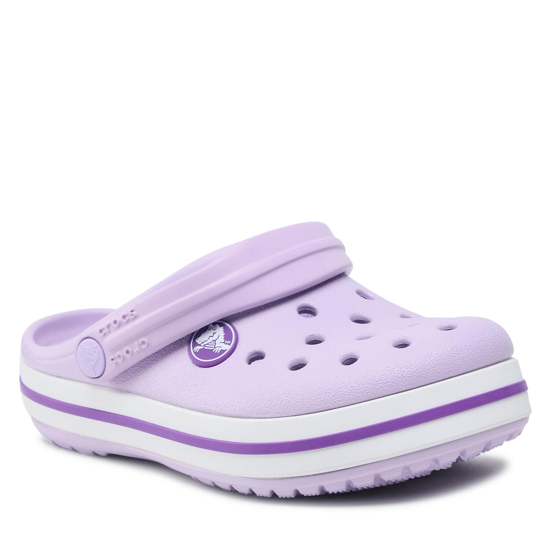 Crocs Чехли Crocbans Clog T 207005 Виолетов - Pepit.bg