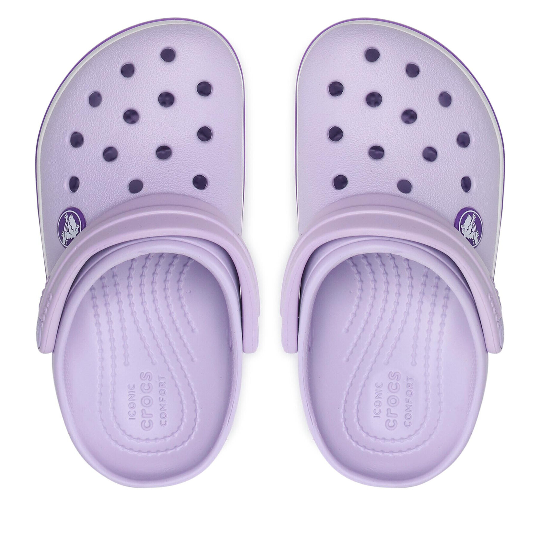Crocs Чехли Crocbans Clog T 207005 Виолетов - Pepit.bg