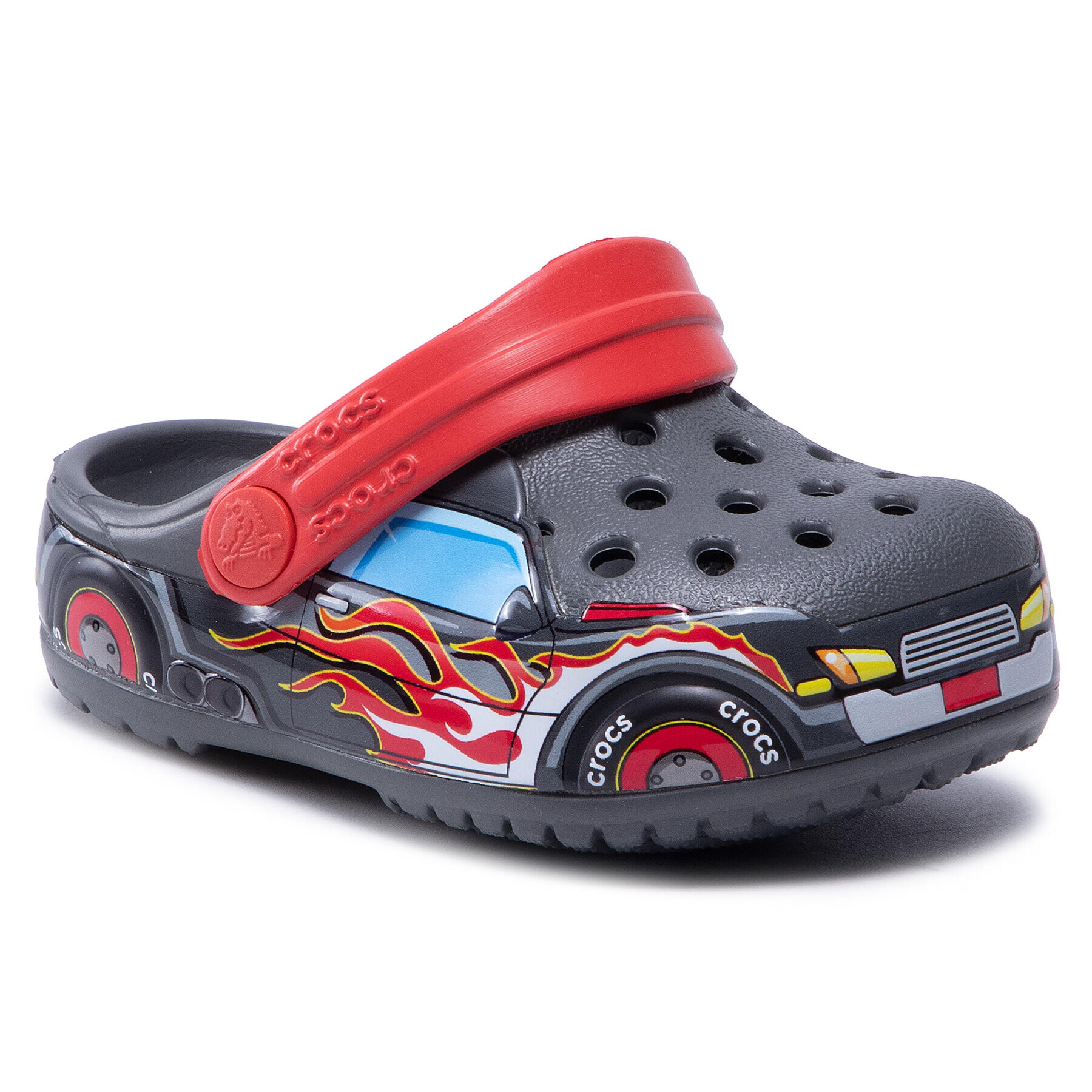 Crocs Чехли Fitruckbandclog K 207074 Сив - Pepit.bg
