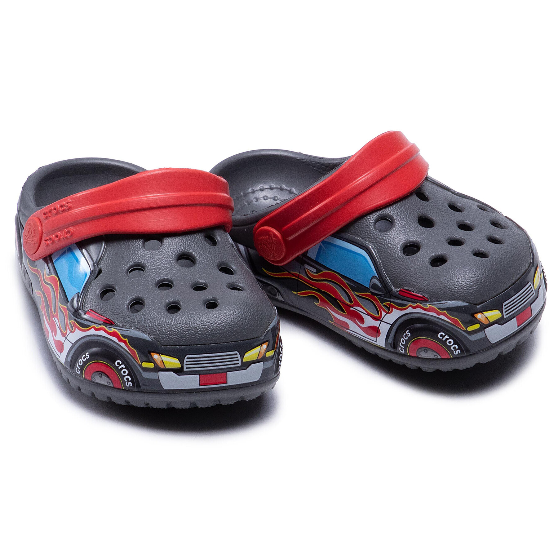Crocs Чехли Fitruckbandclog K 207074 Сив - Pepit.bg