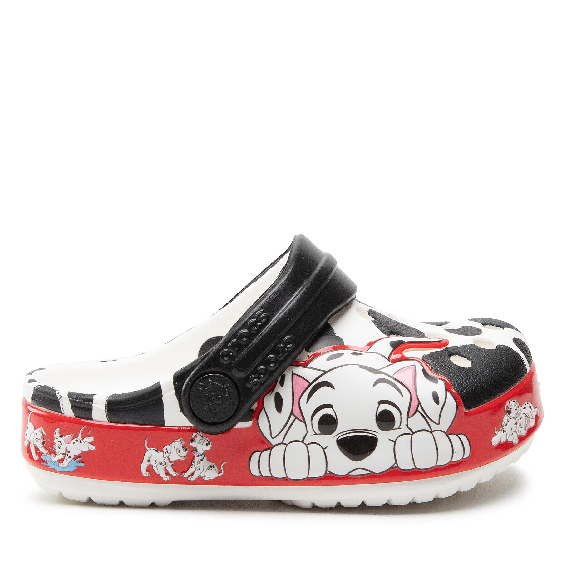 Crocs Чехли Fl 101 Dalmations Clog T 207485 Бял - Pepit.bg