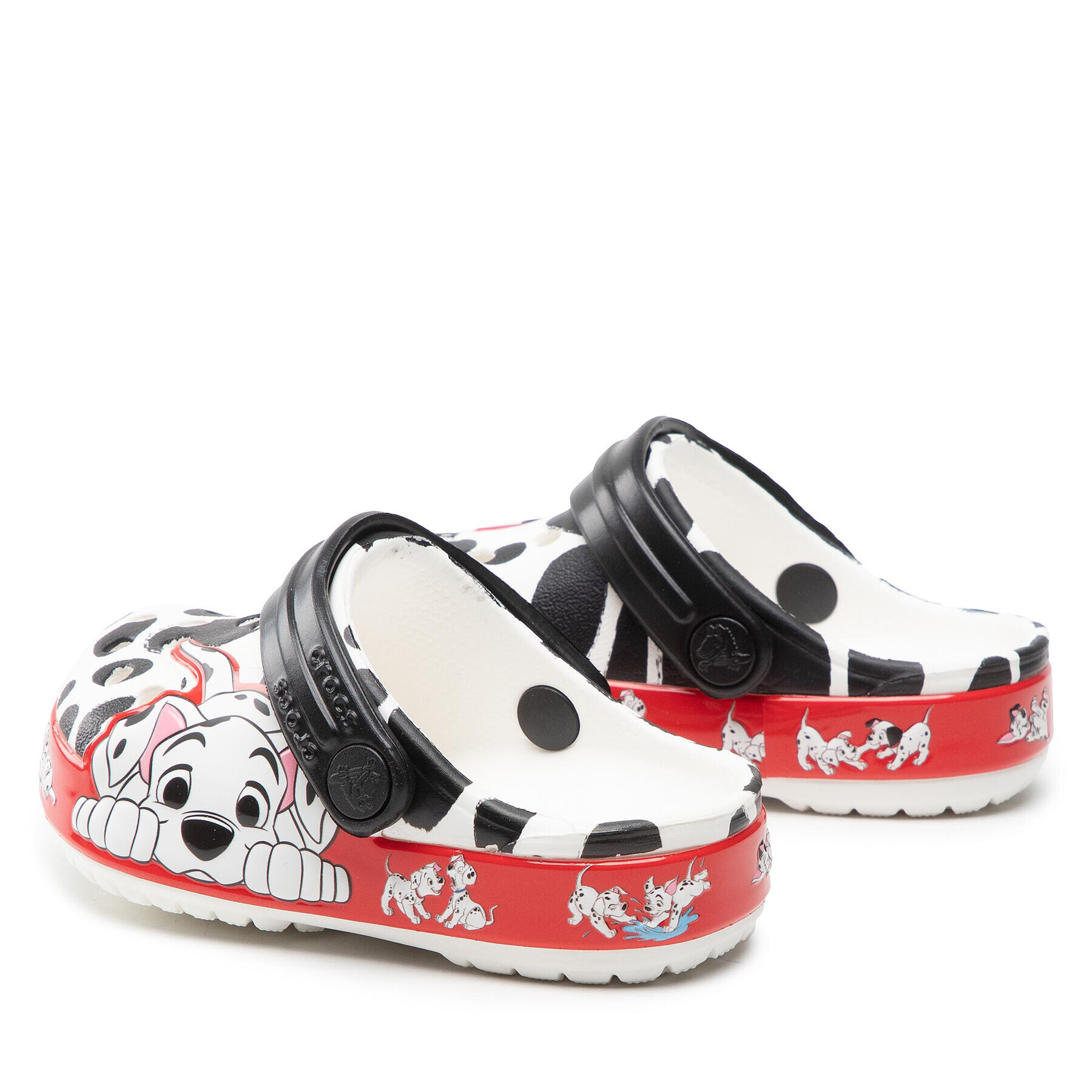 Crocs Чехли Fl 101 Dalmations Clog T 207485 Бял - Pepit.bg