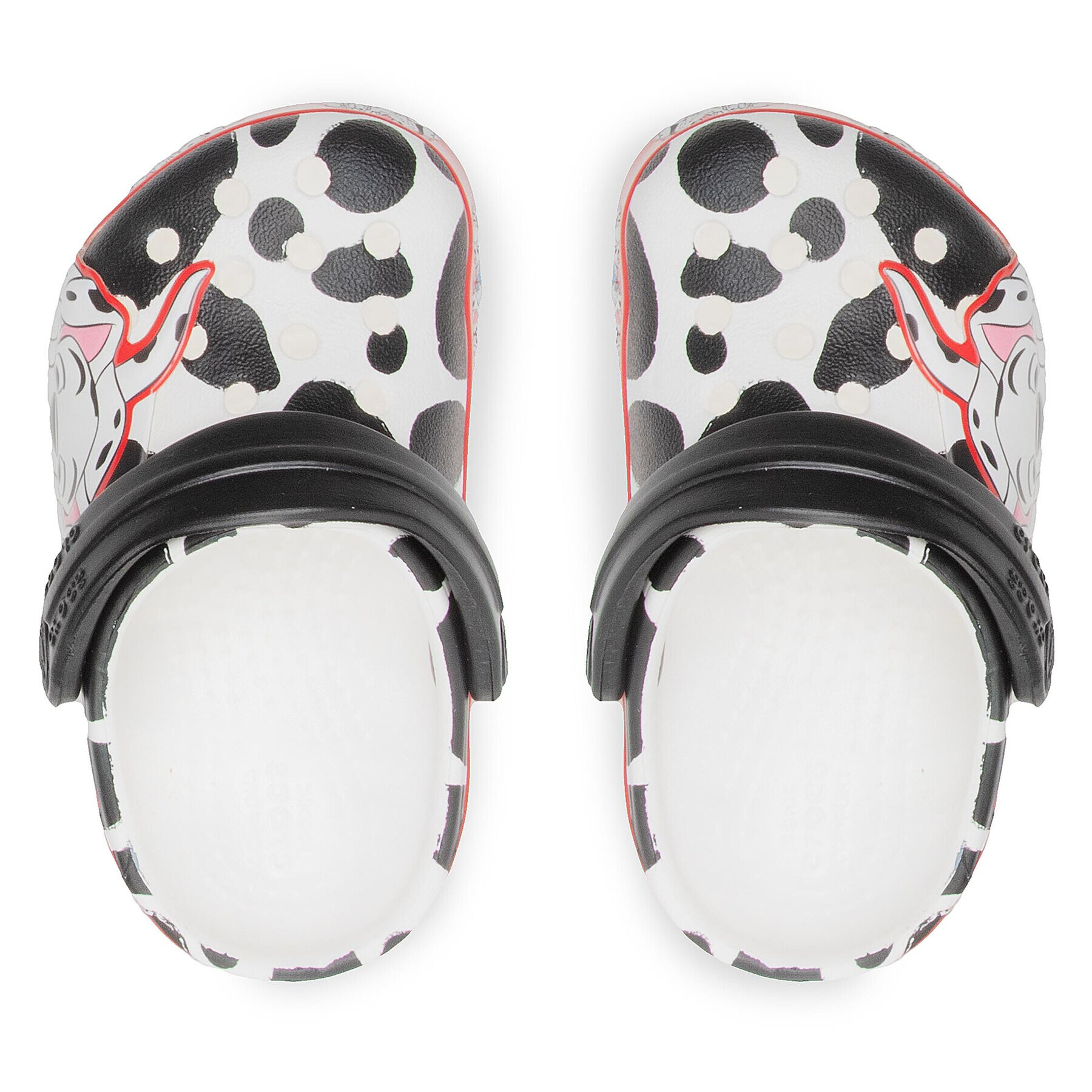 Crocs Чехли Fl 101 Dalmations Clog T 207485 Бял - Pepit.bg