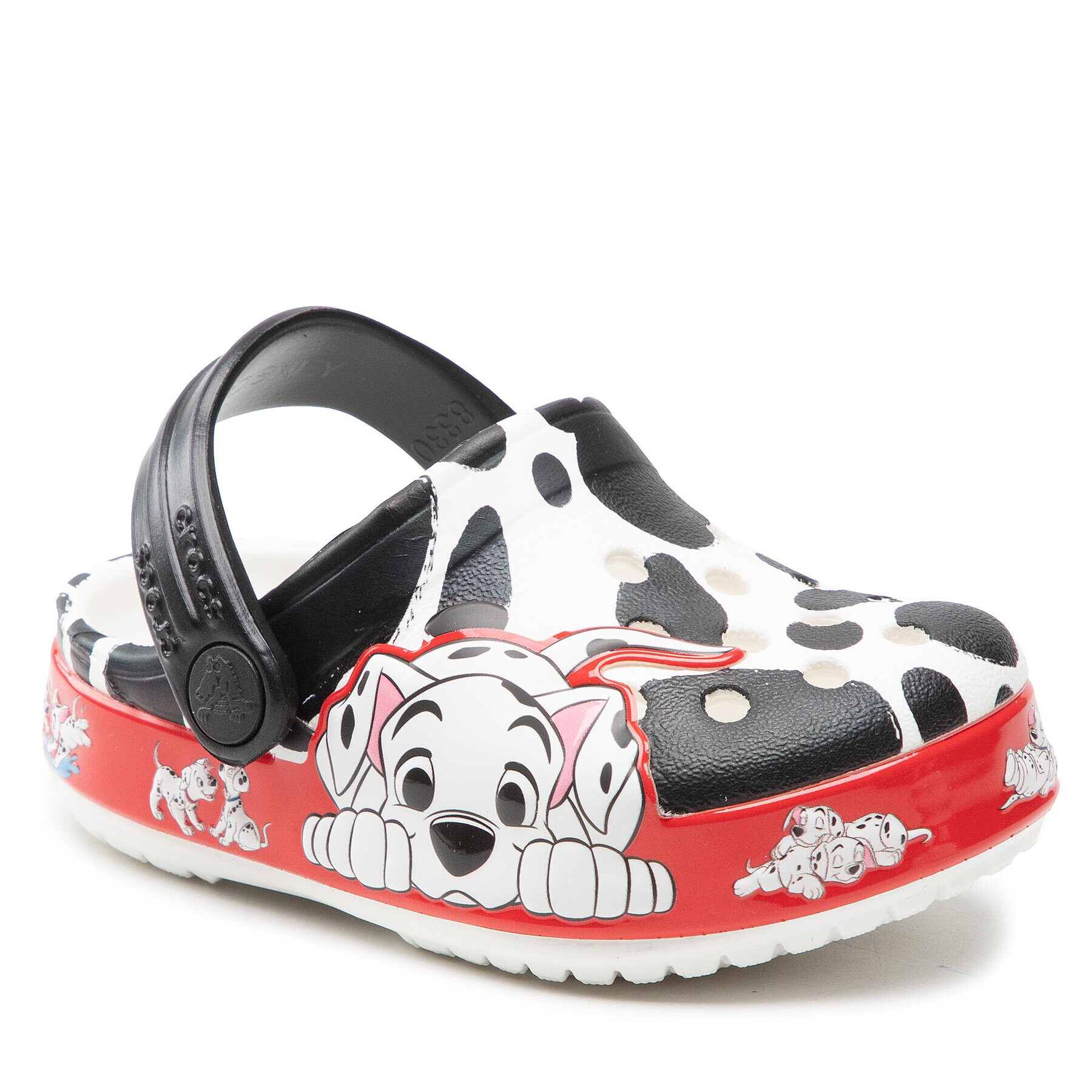 Crocs Чехли Fl 101 Dalmations Clog T 207485 Бял - Pepit.bg