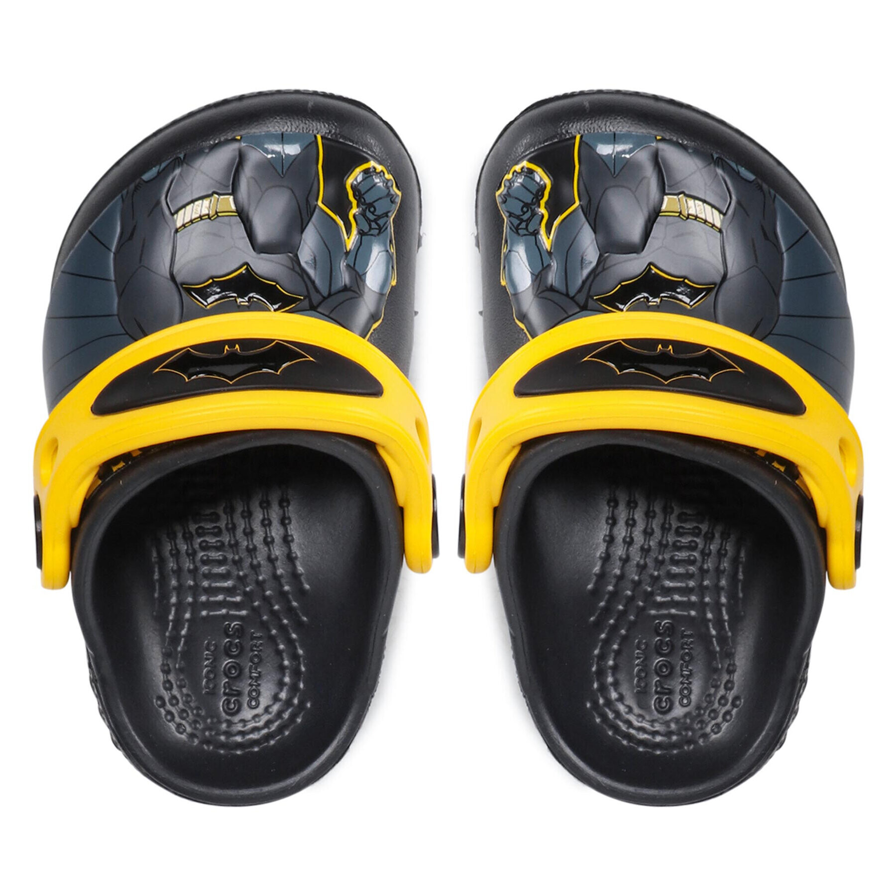 Crocs Чехли fl Iconic Batman Clog K 205514 Черен - Pepit.bg