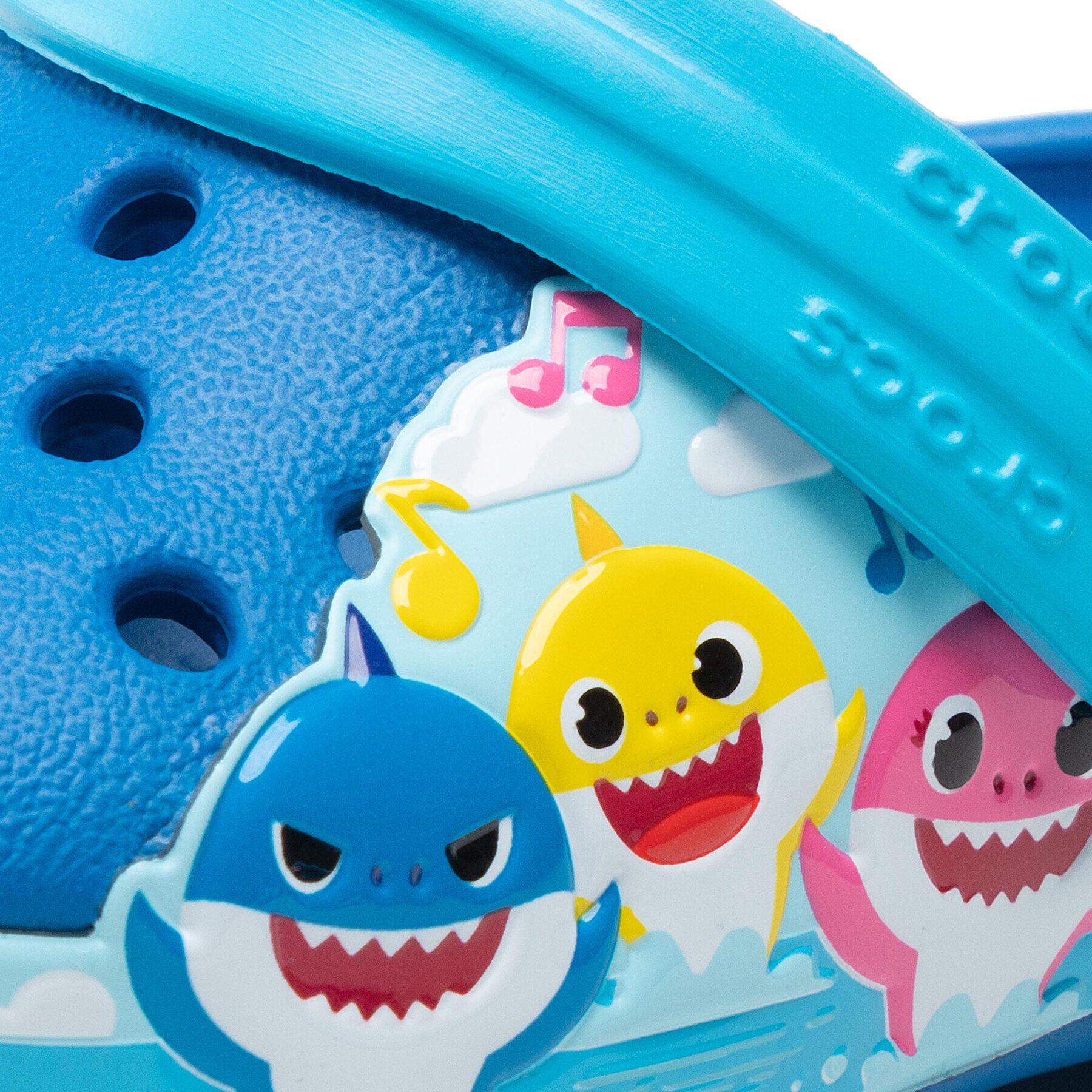 Crocs Чехли flbaby Shark Band Clog T 207066 Син - Pepit.bg