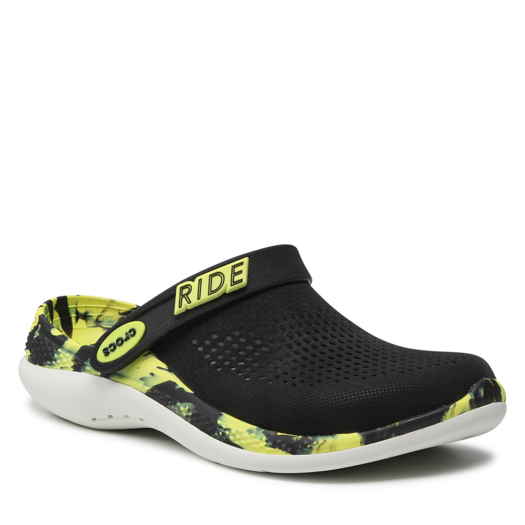 Crocs Чехли Literide 360 Marbled 207634 Черен - Pepit.bg
