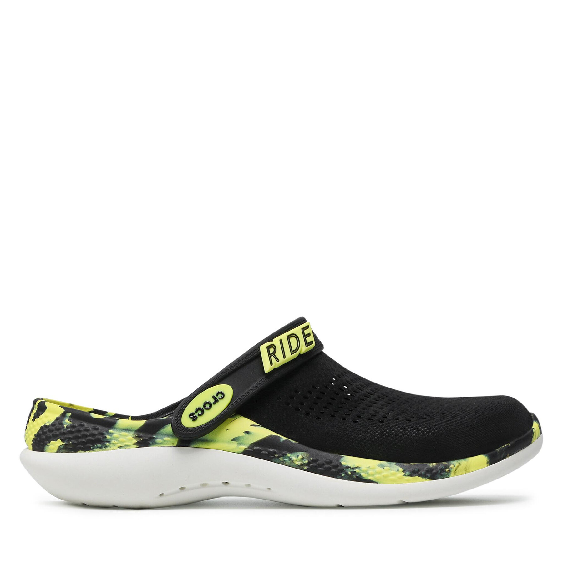 Crocs Чехли Literide 360 Marbled 207634 Черен - Pepit.bg