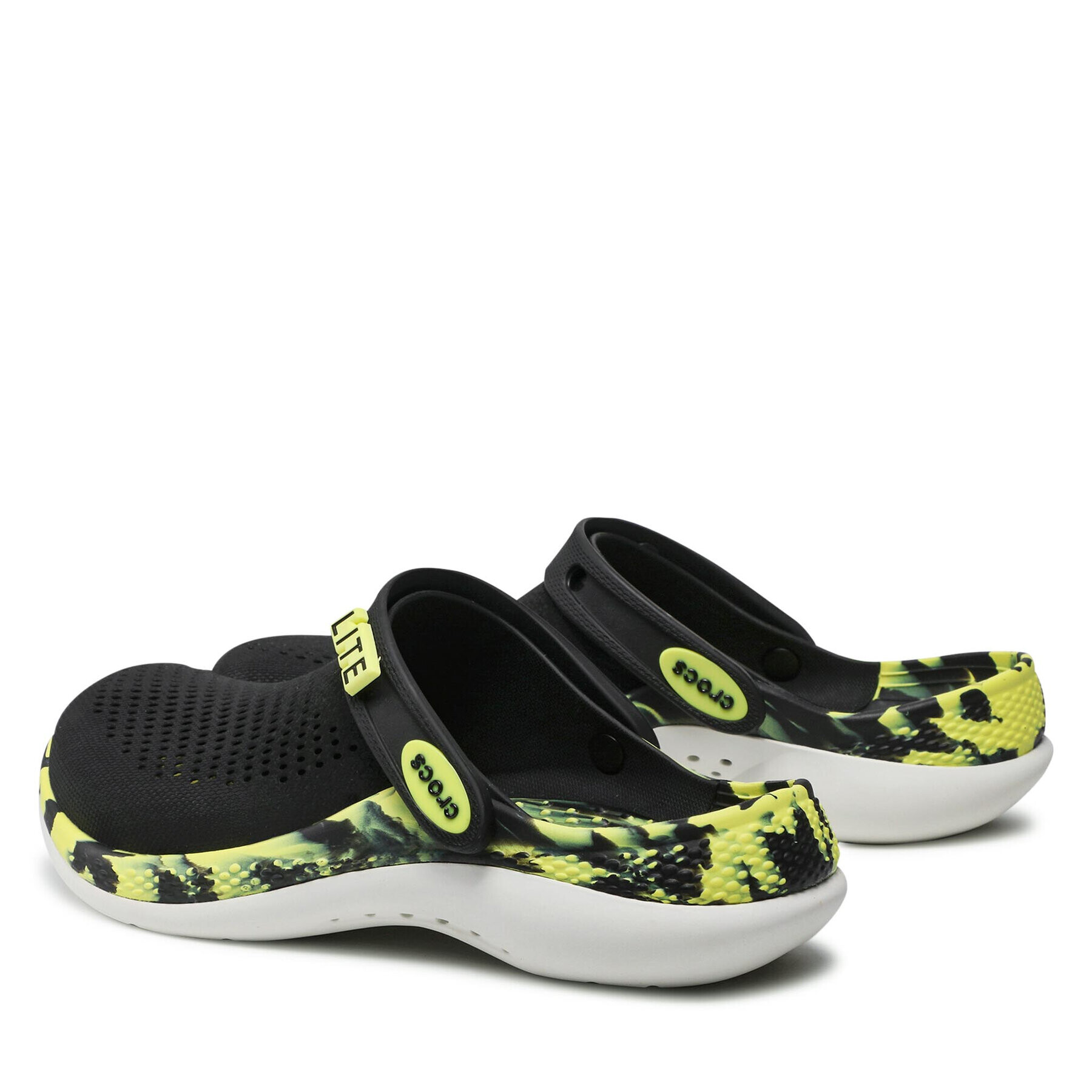 Crocs Чехли Literide 360 Marbled 207634 Черен - Pepit.bg