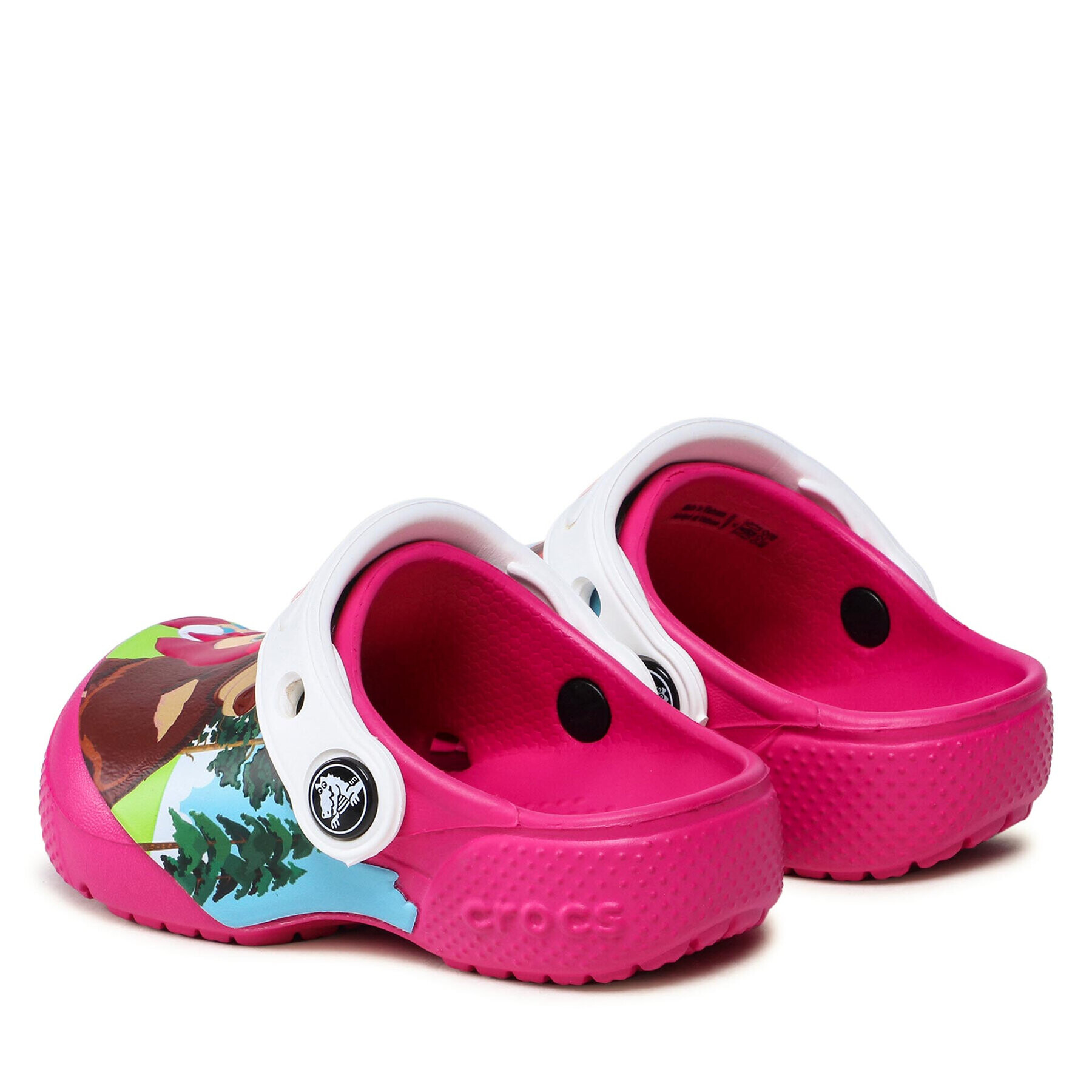 Crocs Чехли -Masha Bear Patch Clog Kids 207079 Розов - Pepit.bg