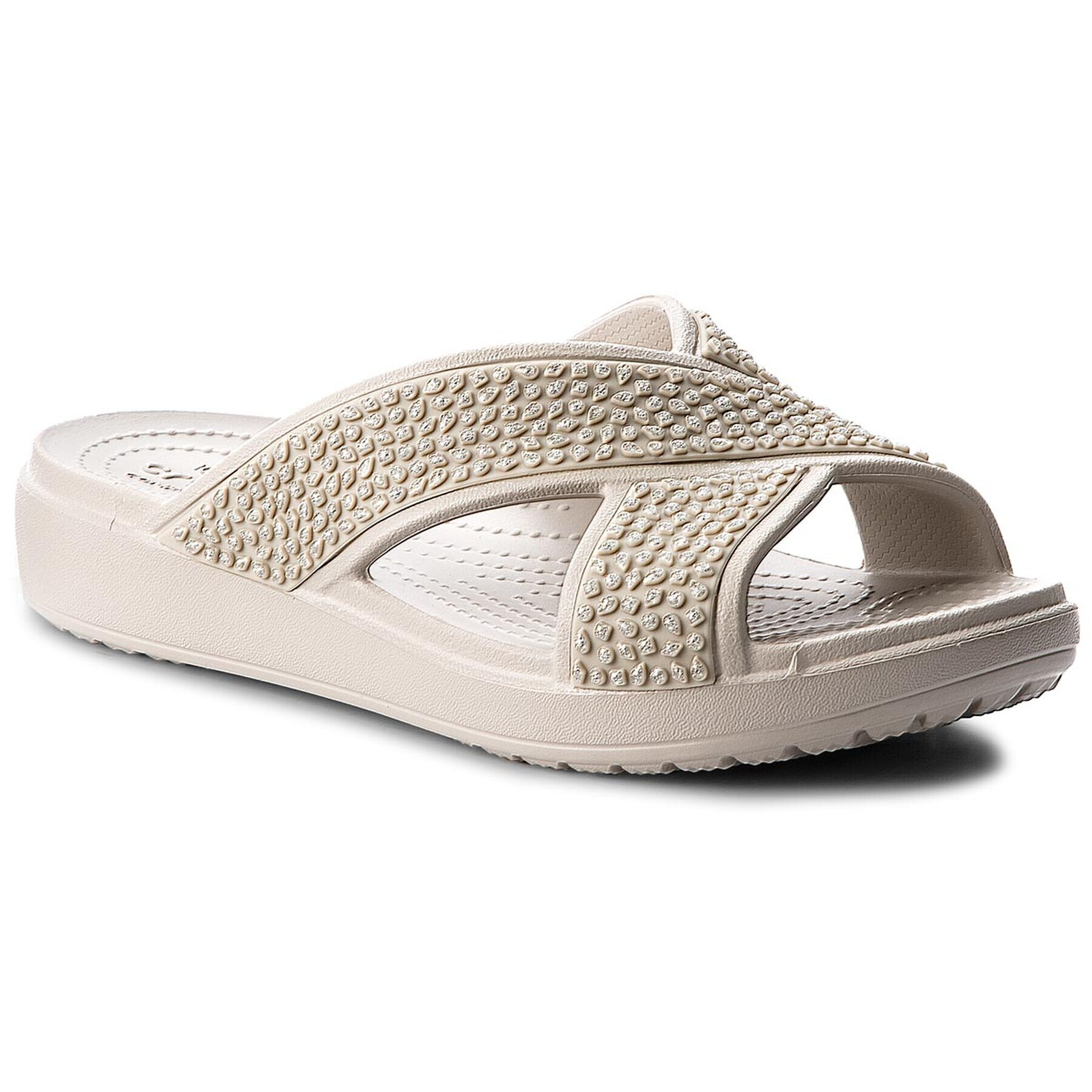 Crocs Чехли sloane Embellished Xstrap 204084 Сив - Pepit.bg