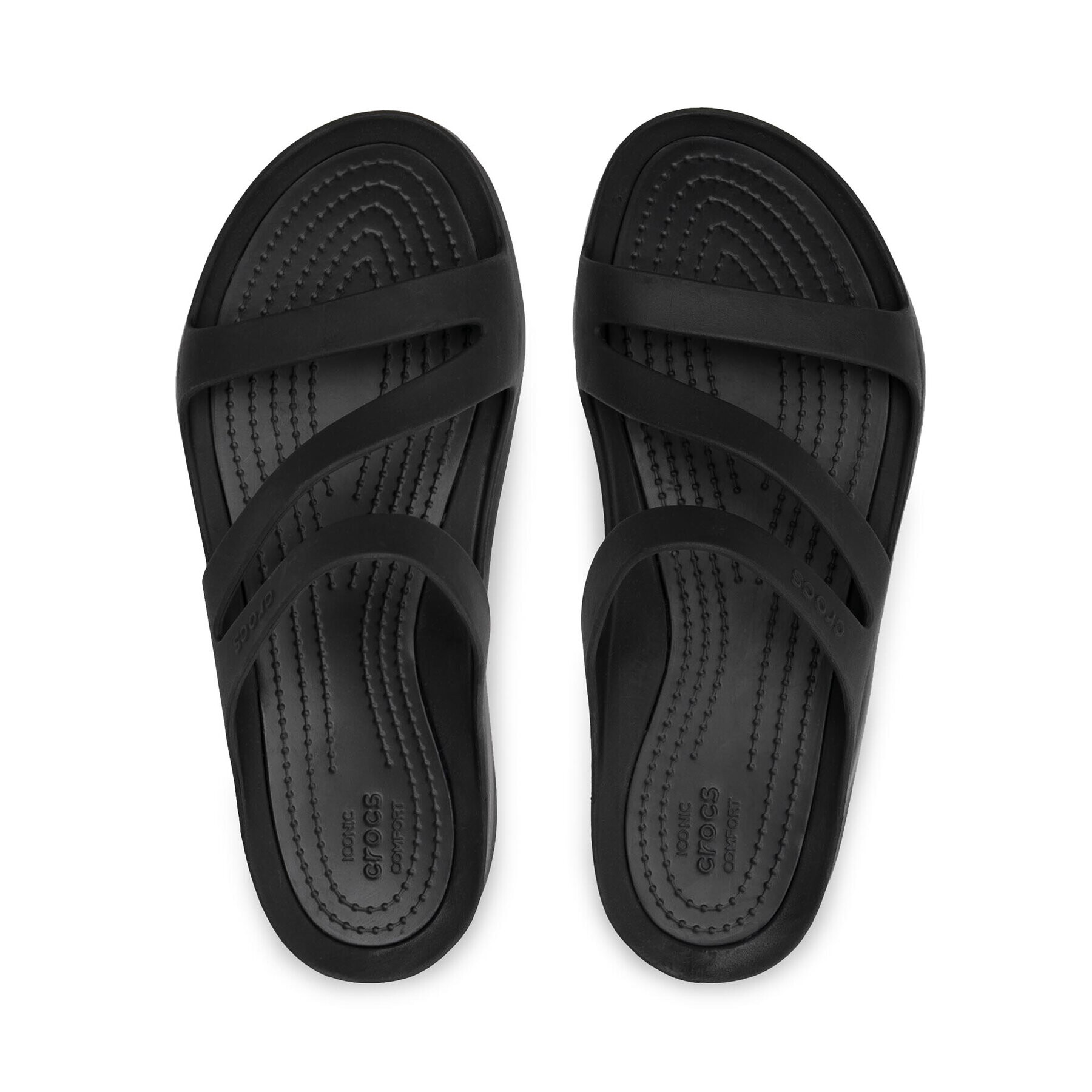 Crocs Чехли Swiftwater Sandal W 203998 Черен - Pepit.bg