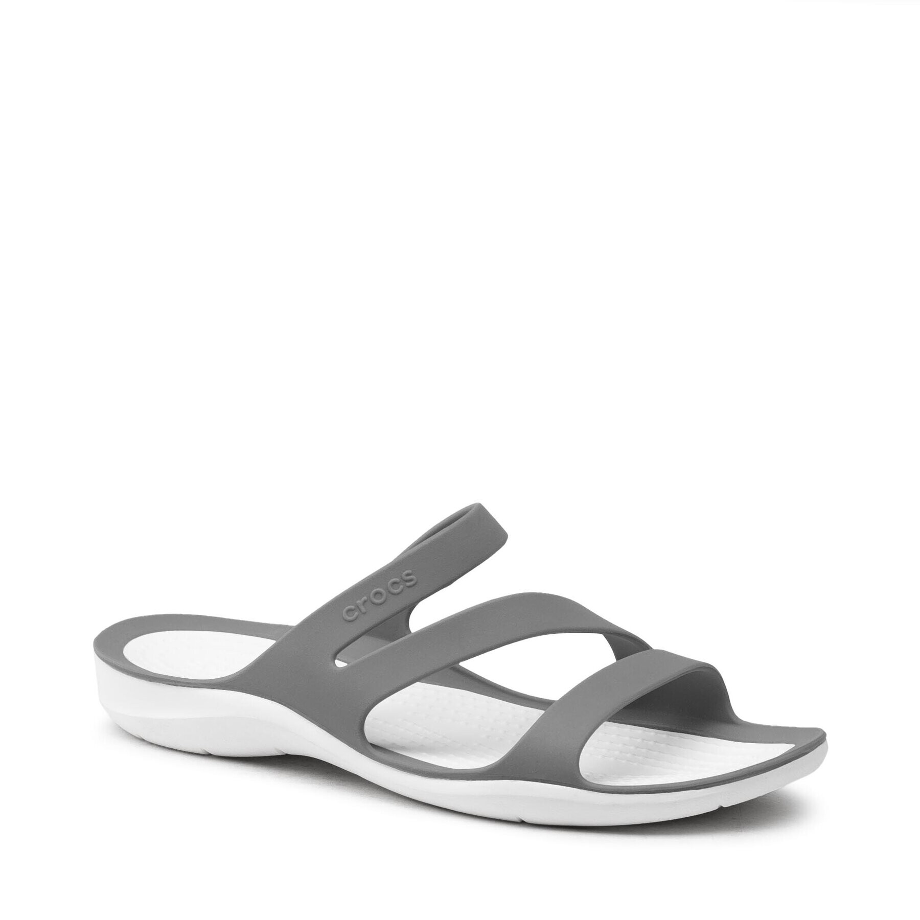 Crocs Чехли Swiftwater Sandal W 203998 Сив - Pepit.bg