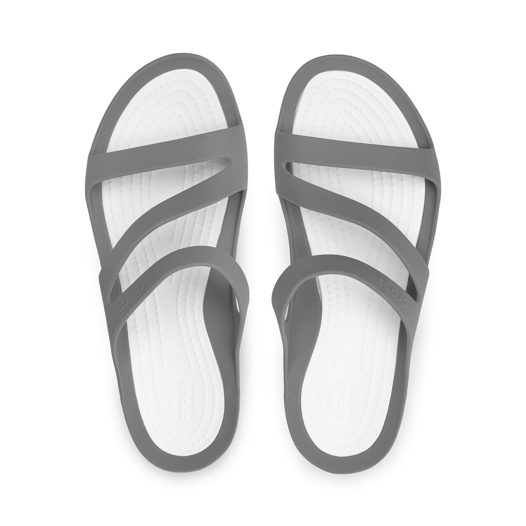 Crocs Чехли Swiftwater Sandal W 203998 Сив - Pepit.bg