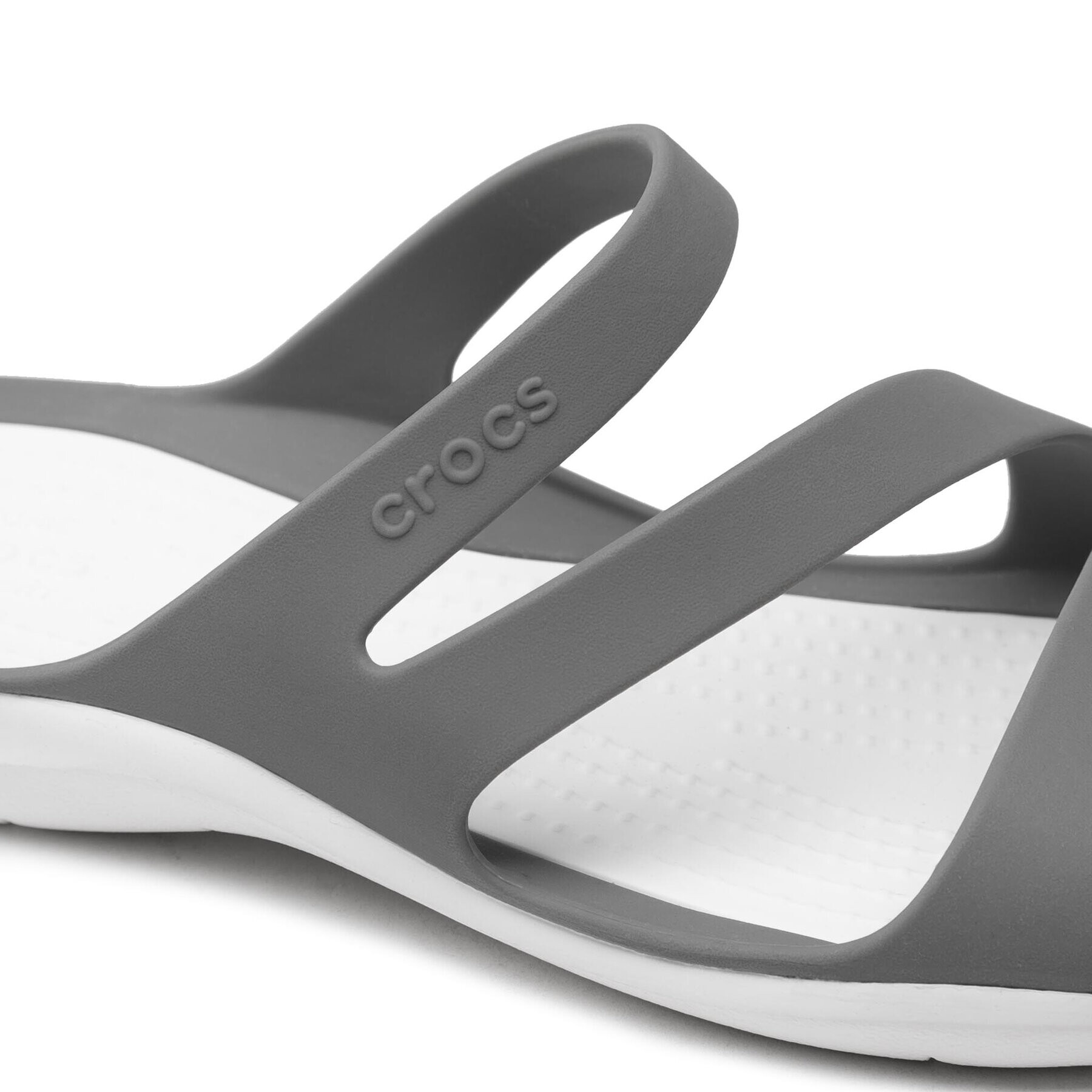 Crocs Чехли Swiftwater Sandal W 203998 Сив - Pepit.bg