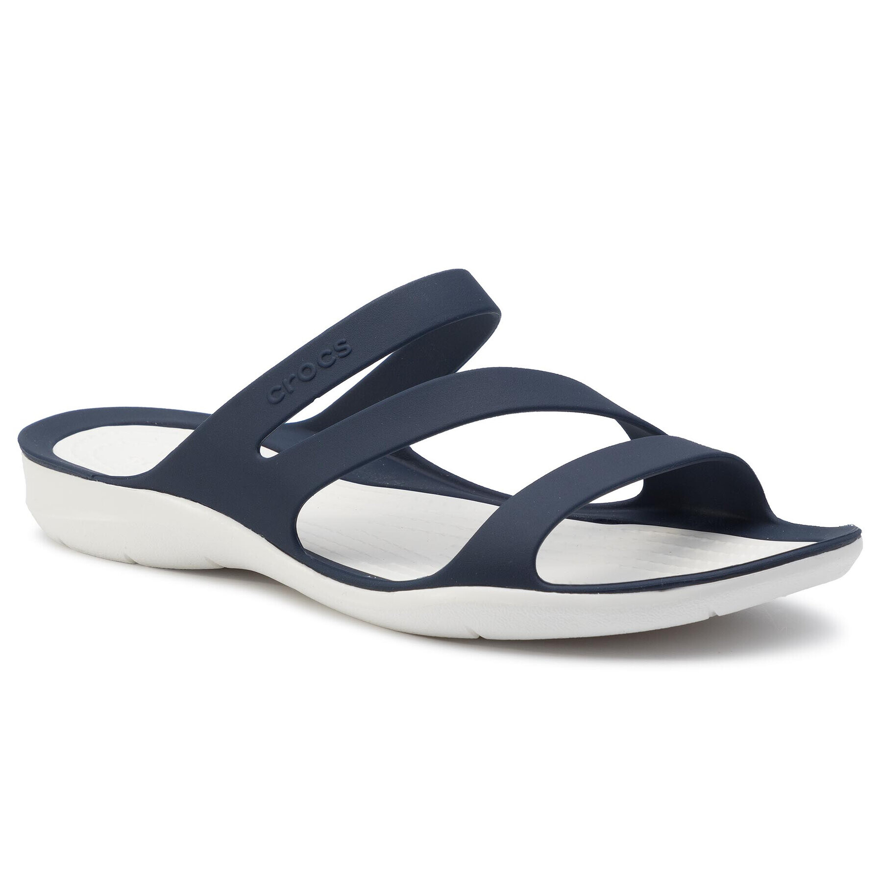 Crocs Чехли Swiftwater Sandal W 203998 Тъмносин - Pepit.bg