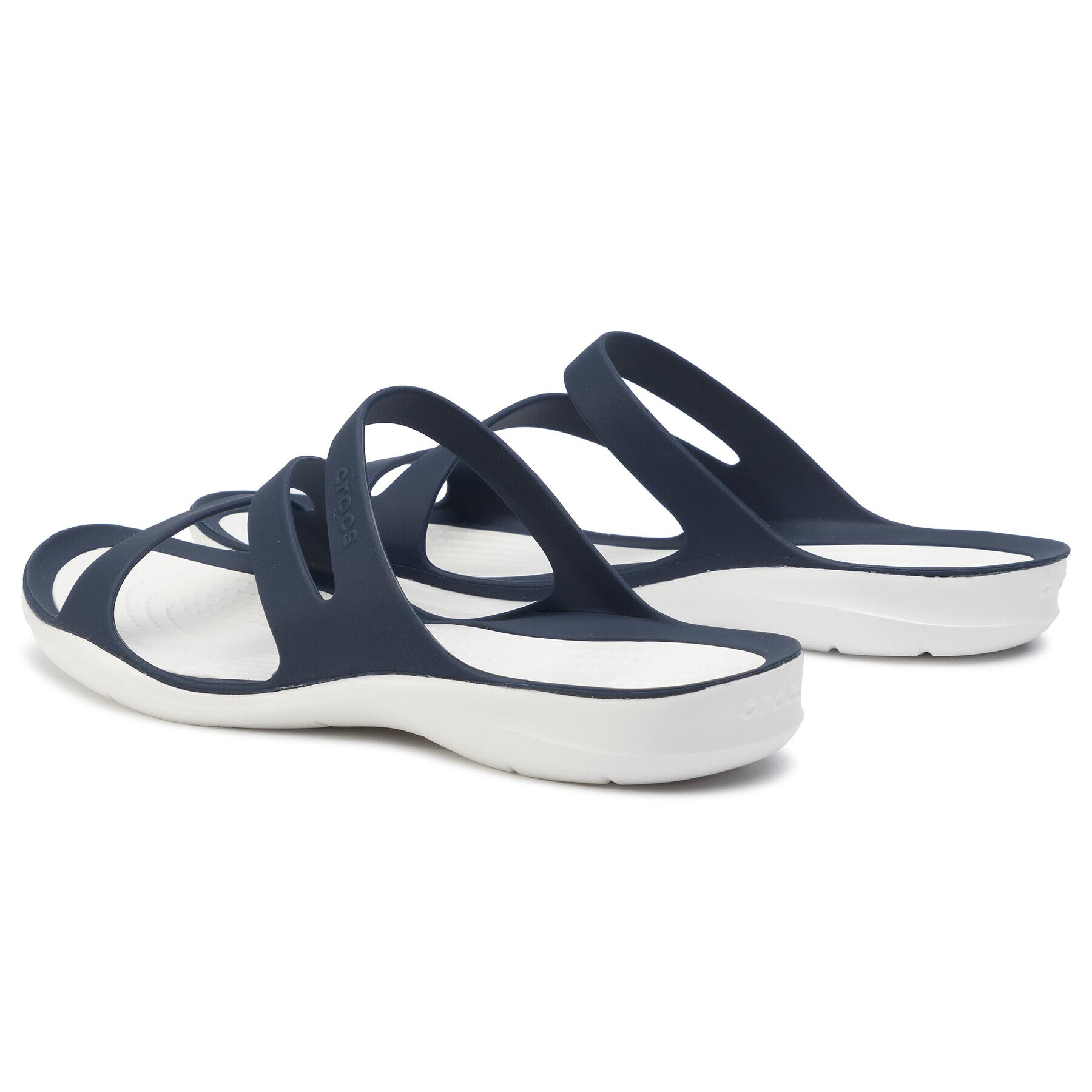 Crocs Чехли Swiftwater Sandal W 203998 Тъмносин - Pepit.bg