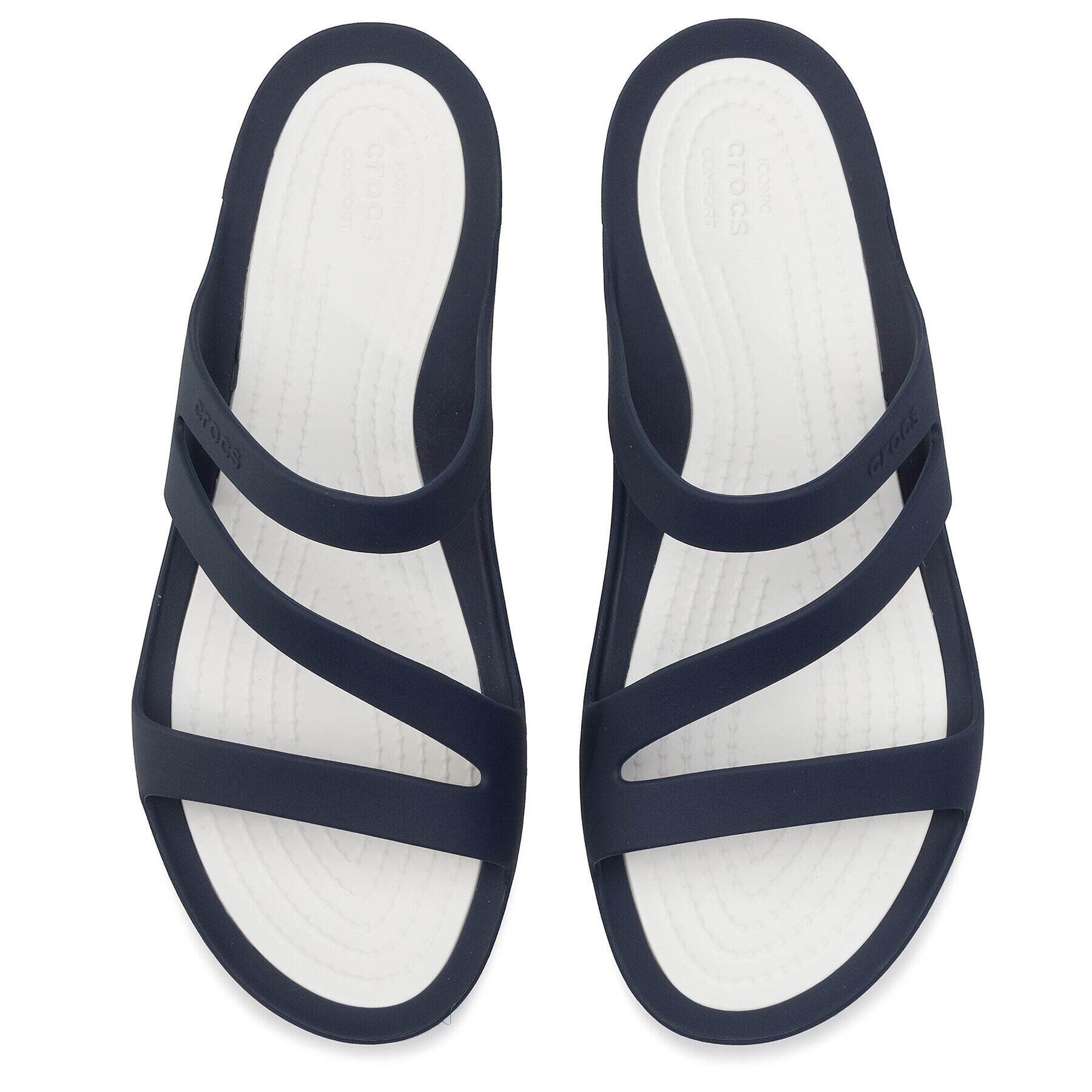 Crocs Чехли Swiftwater Sandal W 203998 Тъмносин - Pepit.bg