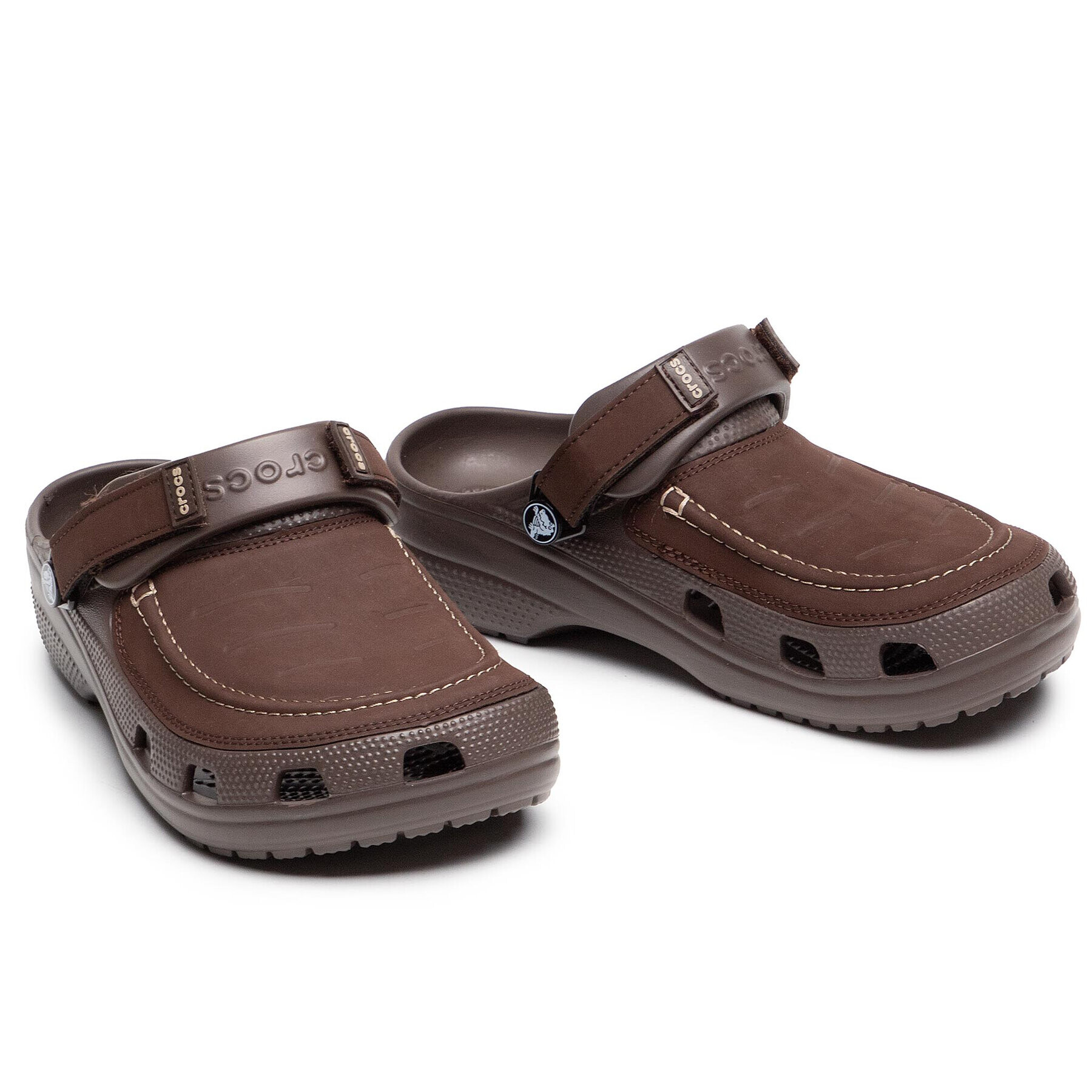 Crocs Чехли Yukon Vista II Clog M 207142 Кафяв - Pepit.bg