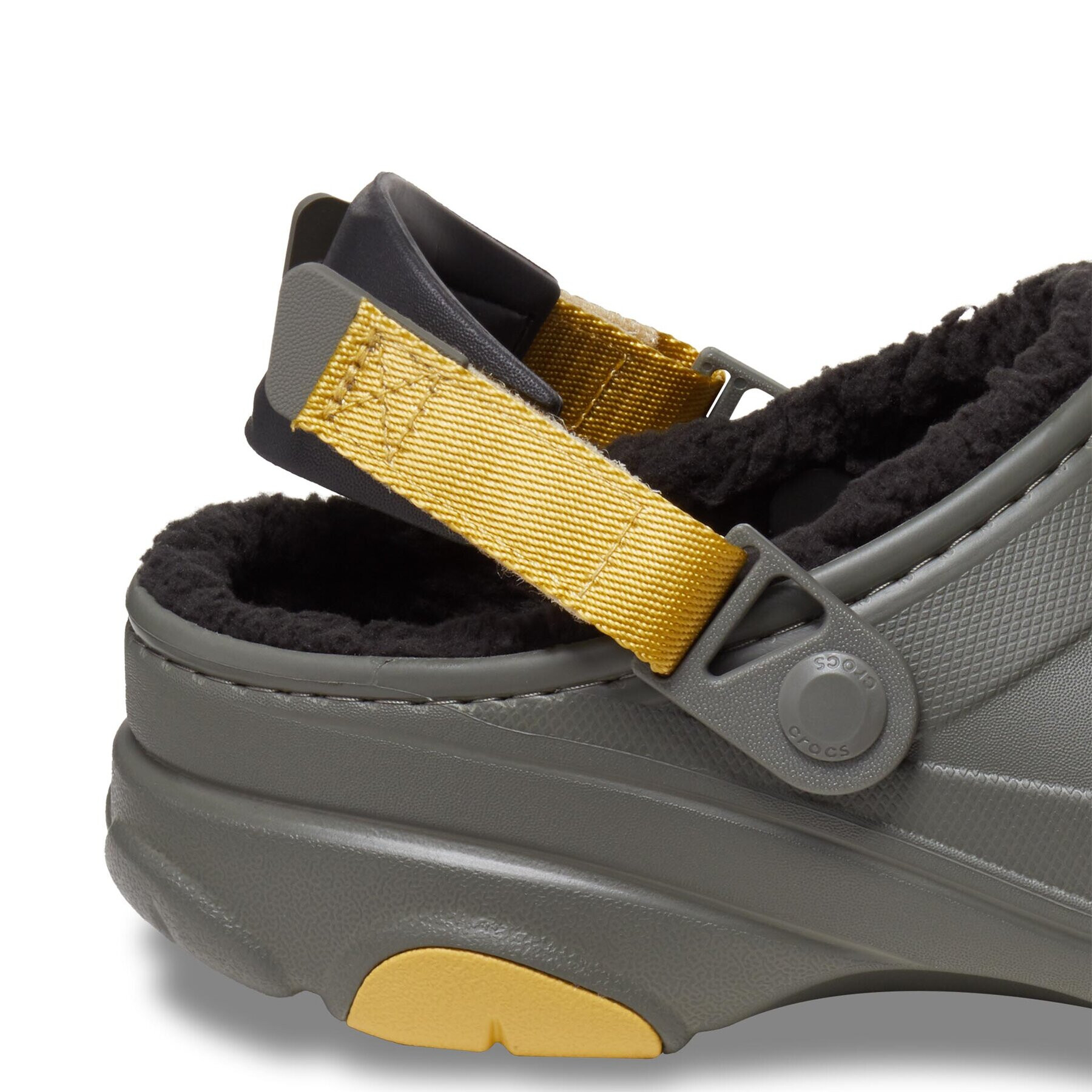 Crocs Чехли All Terain Lined Clog 207936 Каки - Pepit.bg