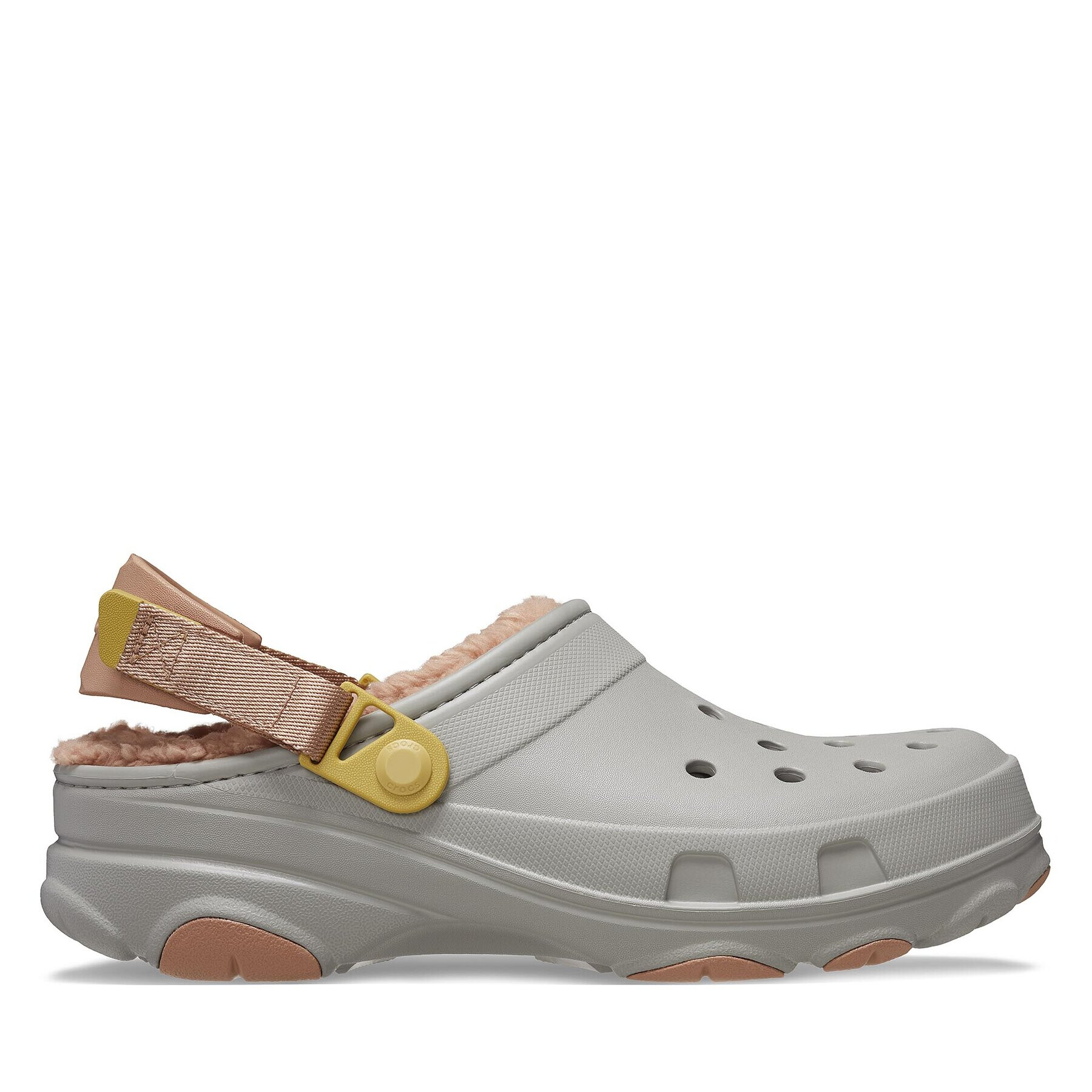 Crocs Чехли All Terain Lined Clog 207936 Сив - Pepit.bg