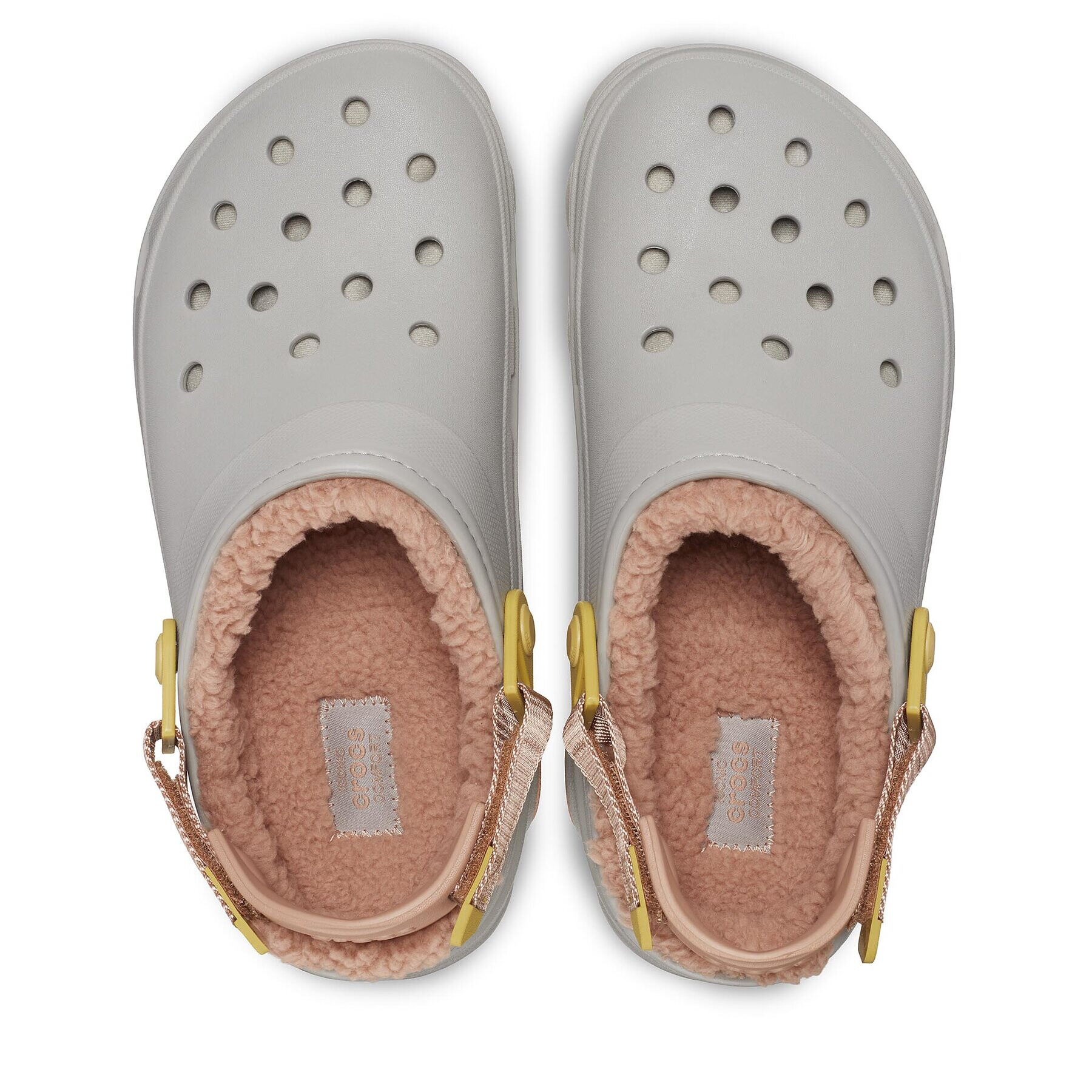 Crocs Чехли All Terain Lined Clog 207936 Сив - Pepit.bg