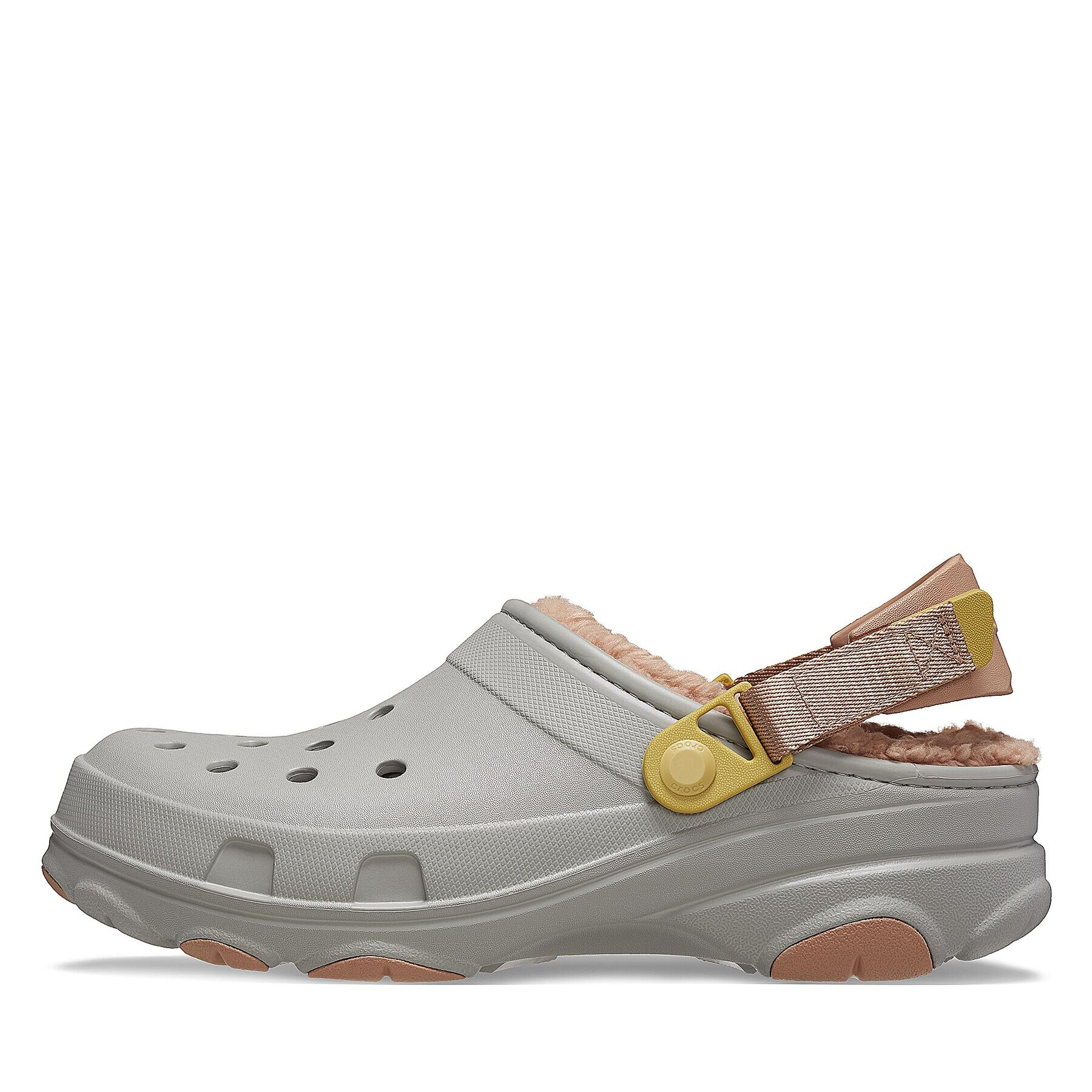 Crocs Чехли All Terain Lined Clog 207936 Сив - Pepit.bg