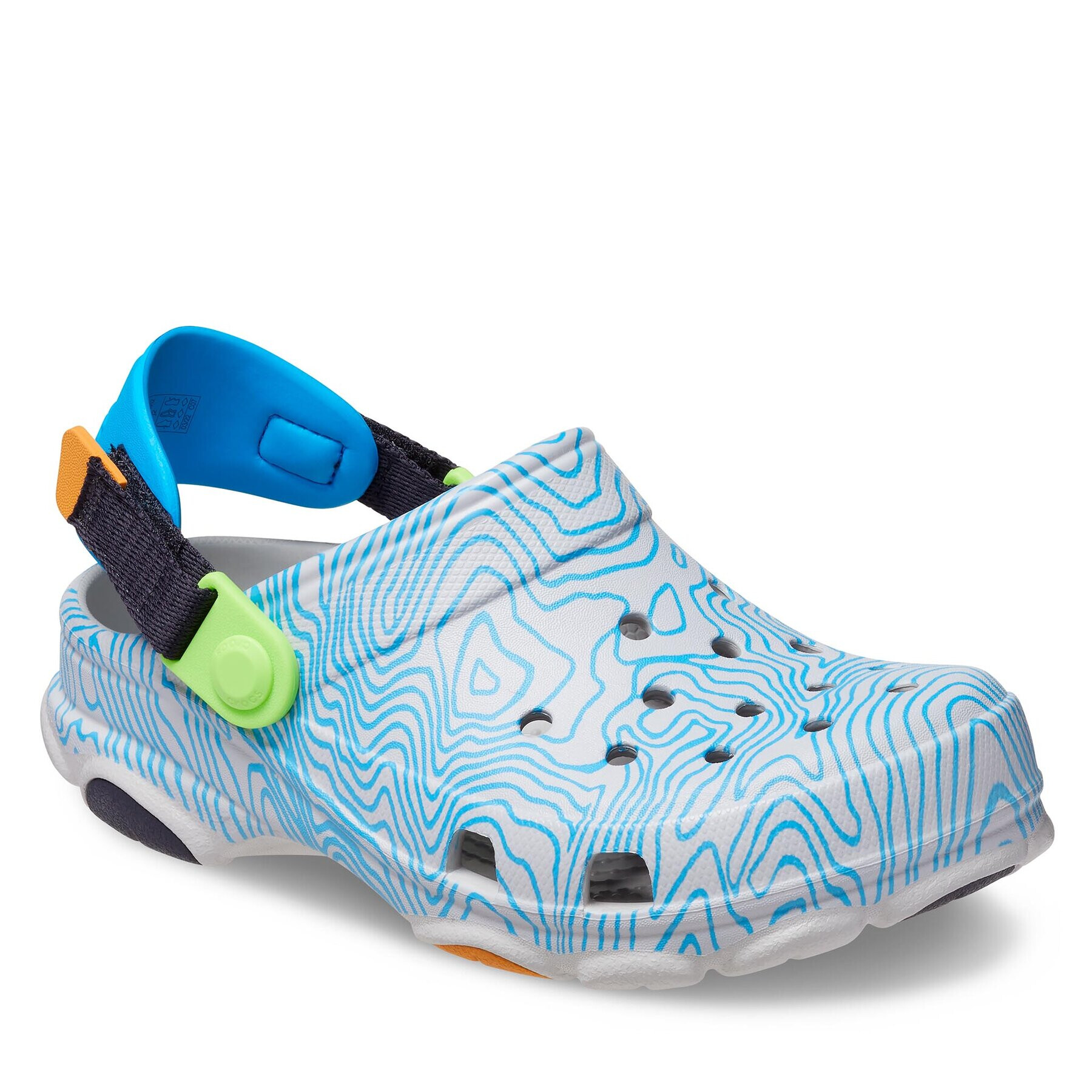 Crocs Чехли Alll Terain Topographic Clog K 208312 Сив - Pepit.bg