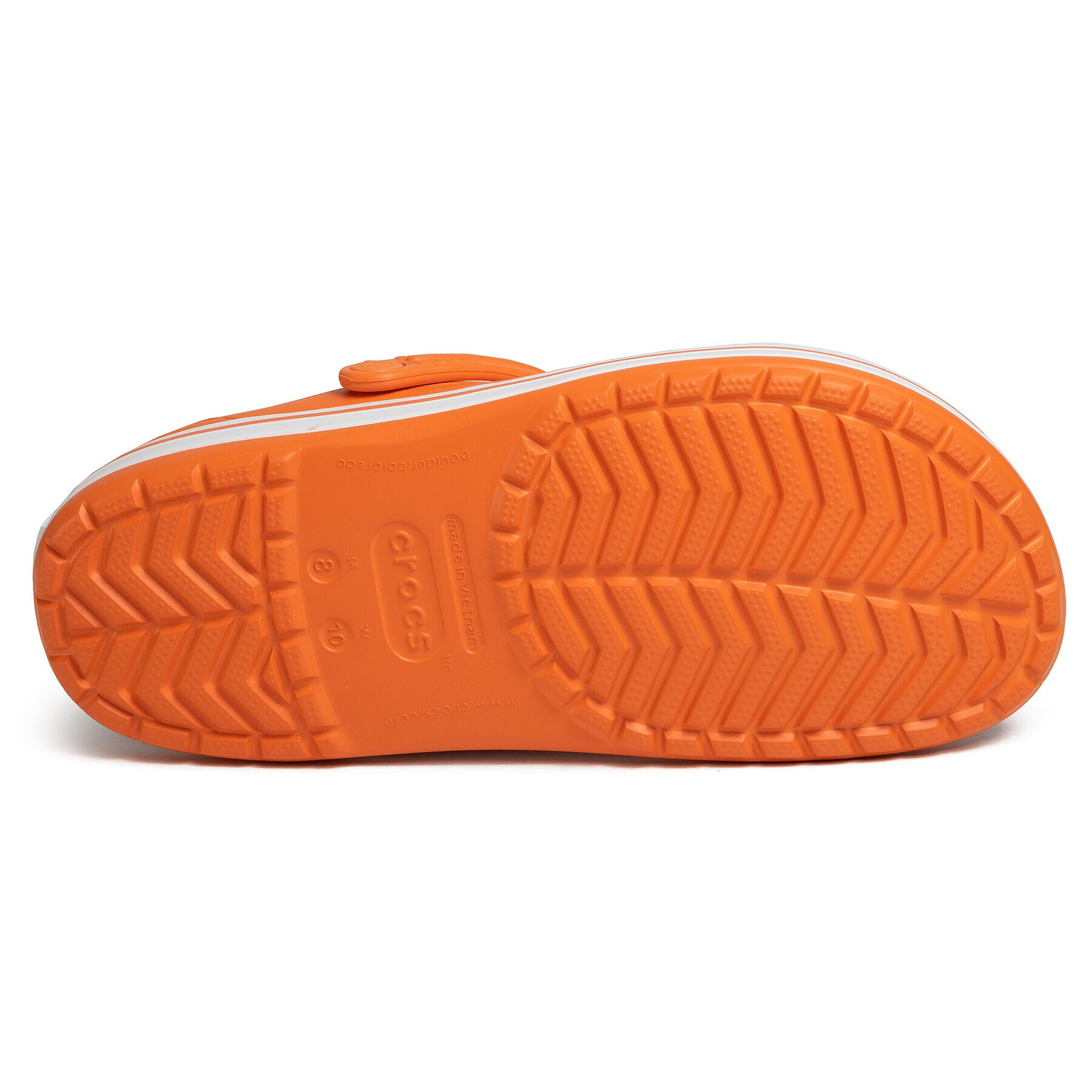 Crocs Чехли band 11016 Оранжев - Pepit.bg
