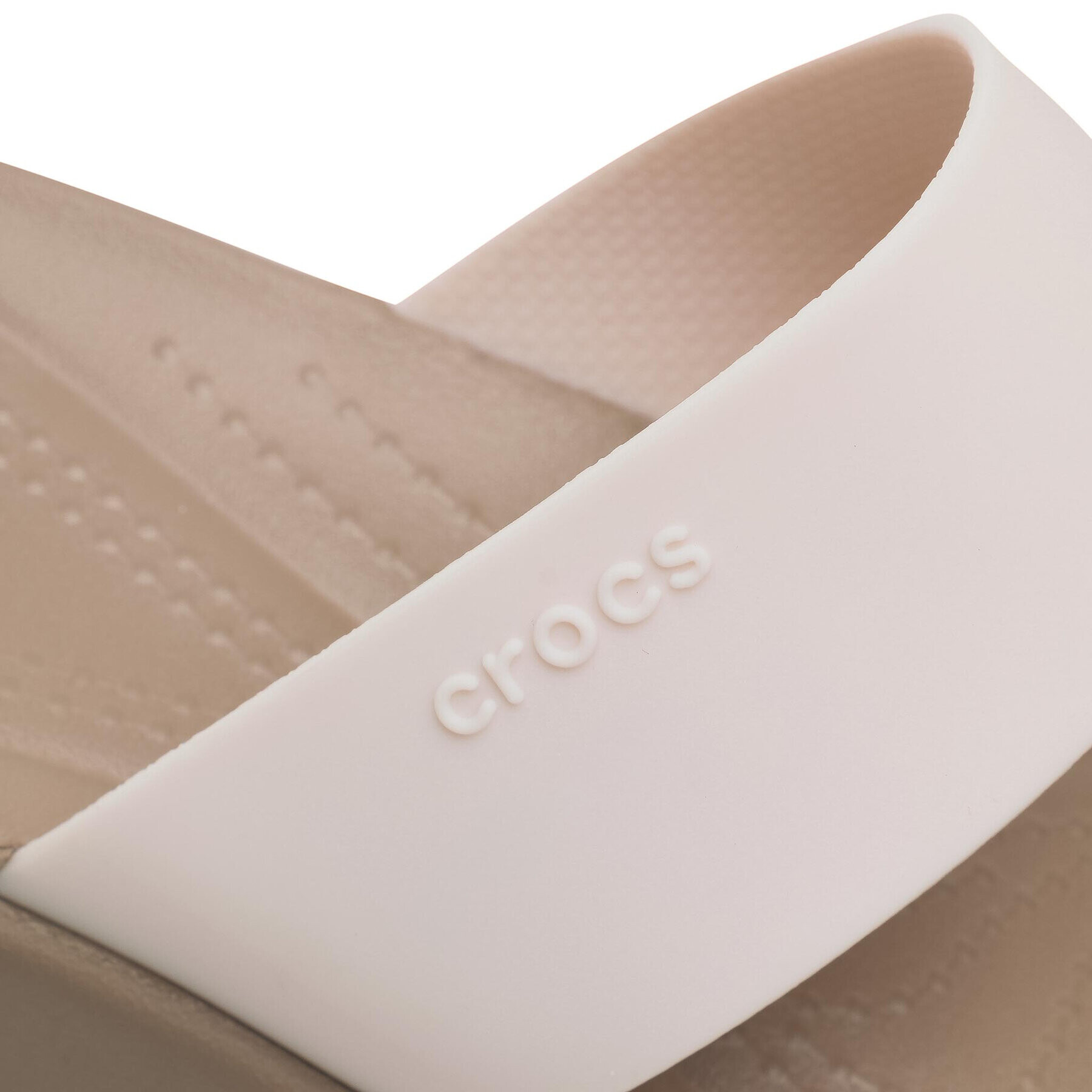 Crocs Чехли Brooklyn Mid Wedge 206219 Бежов - Pepit.bg