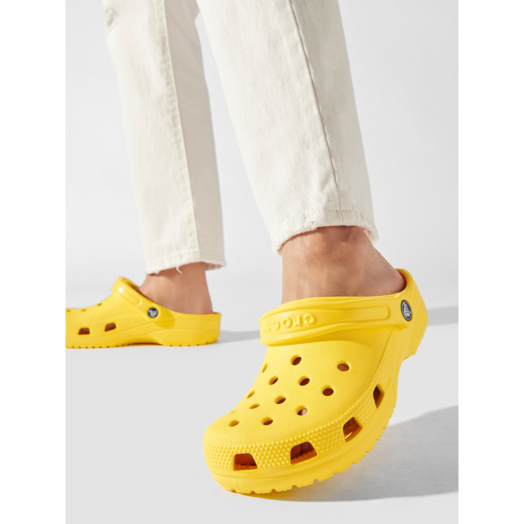 Crocs Чехли Classic 10001 Жълт - Pepit.bg