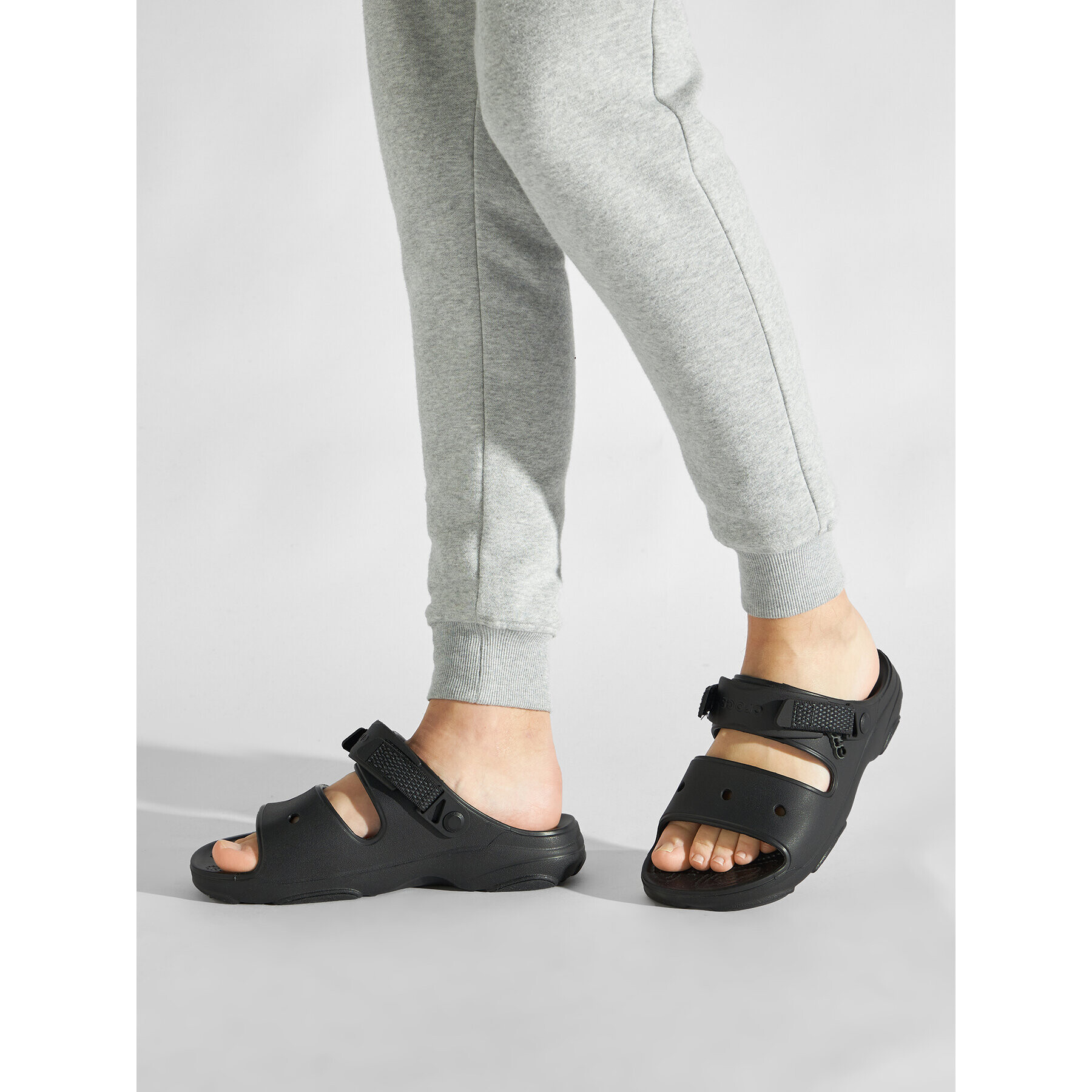 Crocs Чехли Classic All-Terrain Sandal 207711 Черен - Pepit.bg