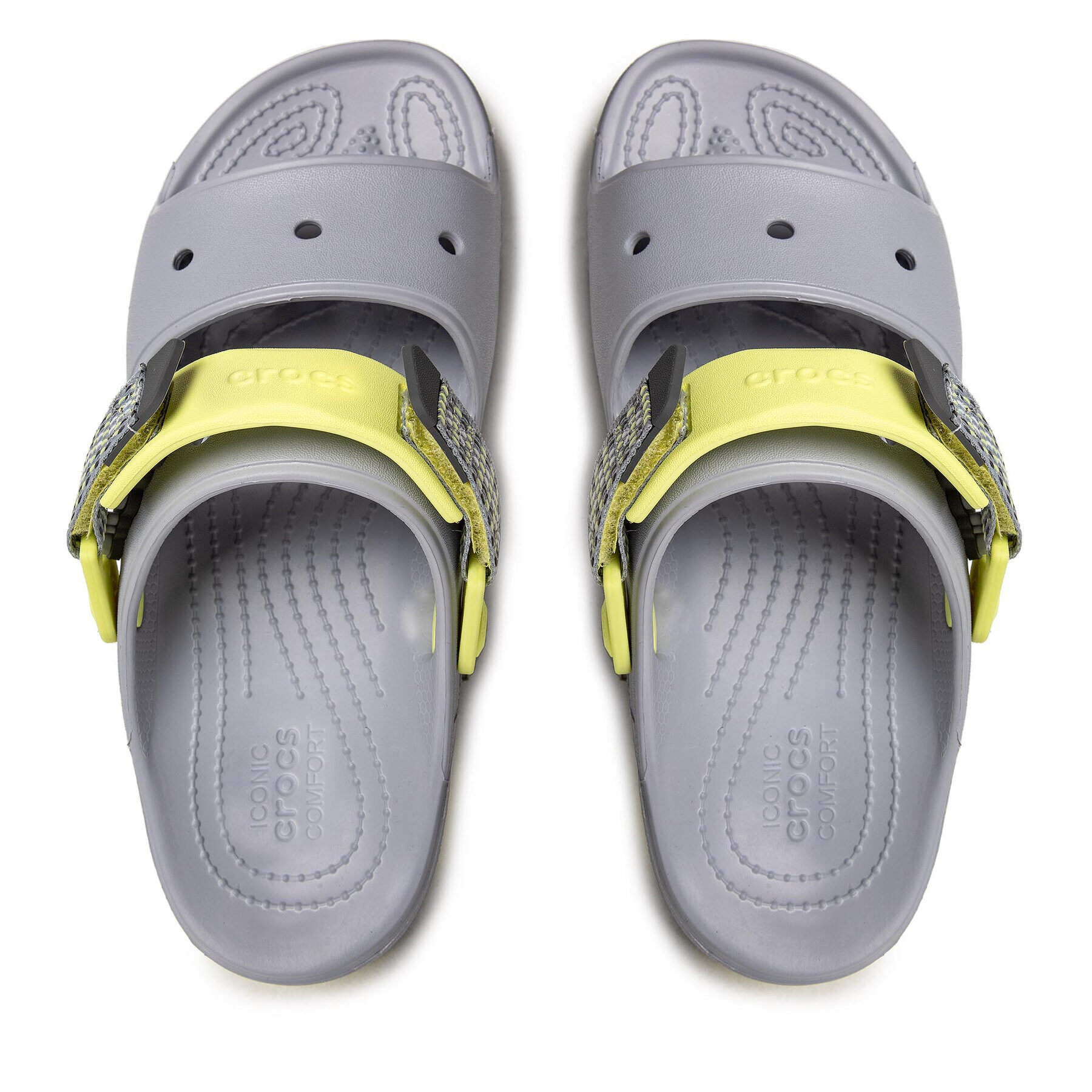 Crocs Чехли Classic All-Terrain Sandal 207711 Сив - Pepit.bg
