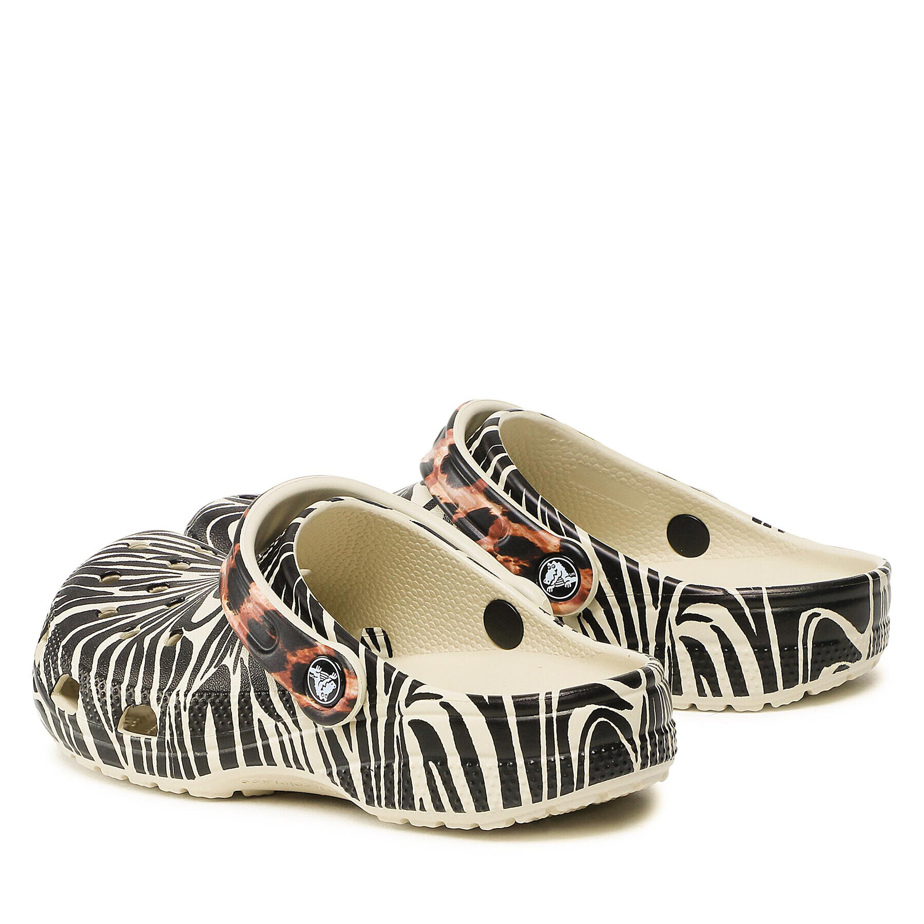 Crocs Чехли Classic Animal Remix 207840 Бежов - Pepit.bg