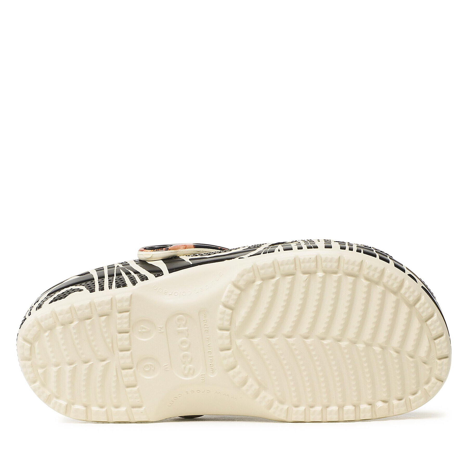 Crocs Чехли Classic Animal Remix 207840 Бежов - Pepit.bg