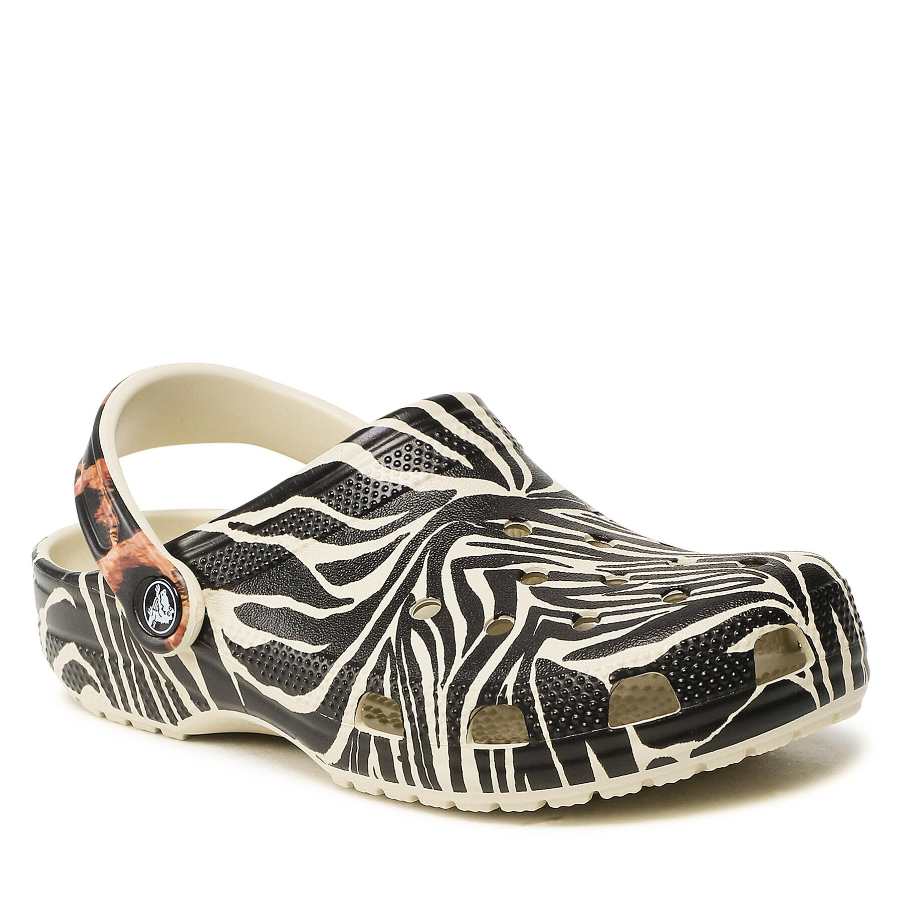 Crocs Чехли Classic Animal Remix 207840 Бежов - Pepit.bg