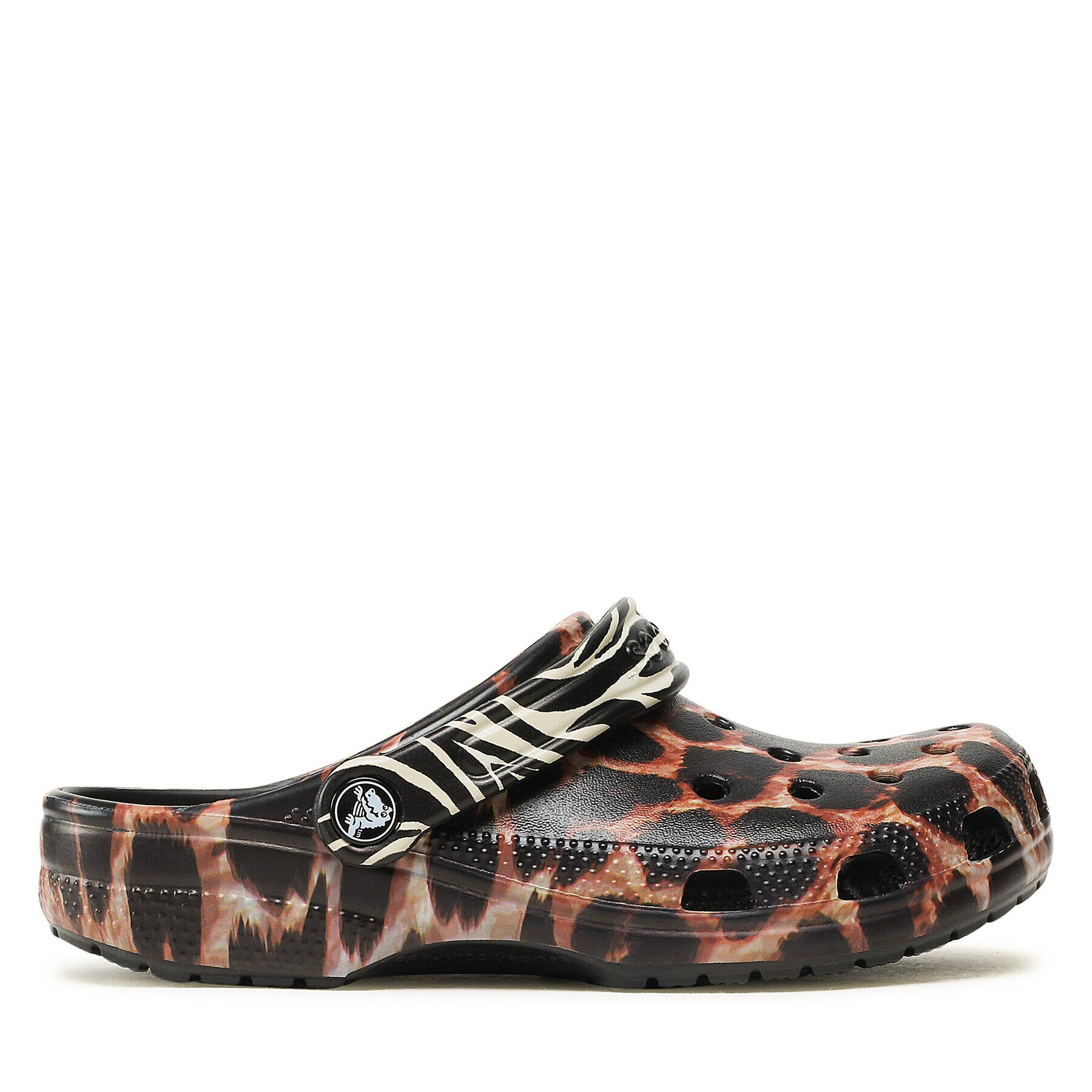 Crocs Чехли Classic Animal Remix 207840 Кафяв - Pepit.bg
