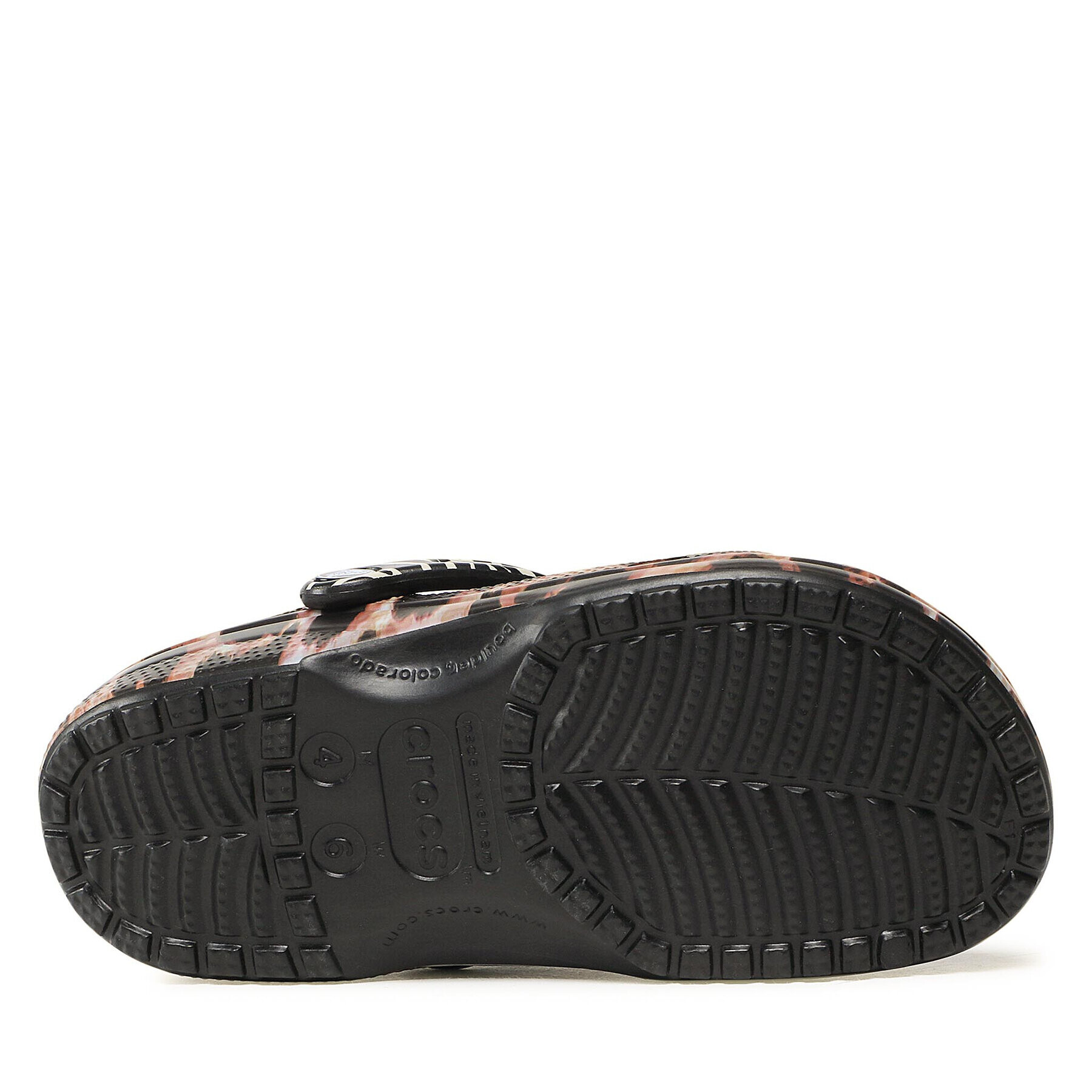 Crocs Чехли Classic Animal Remix 207840 Кафяв - Pepit.bg